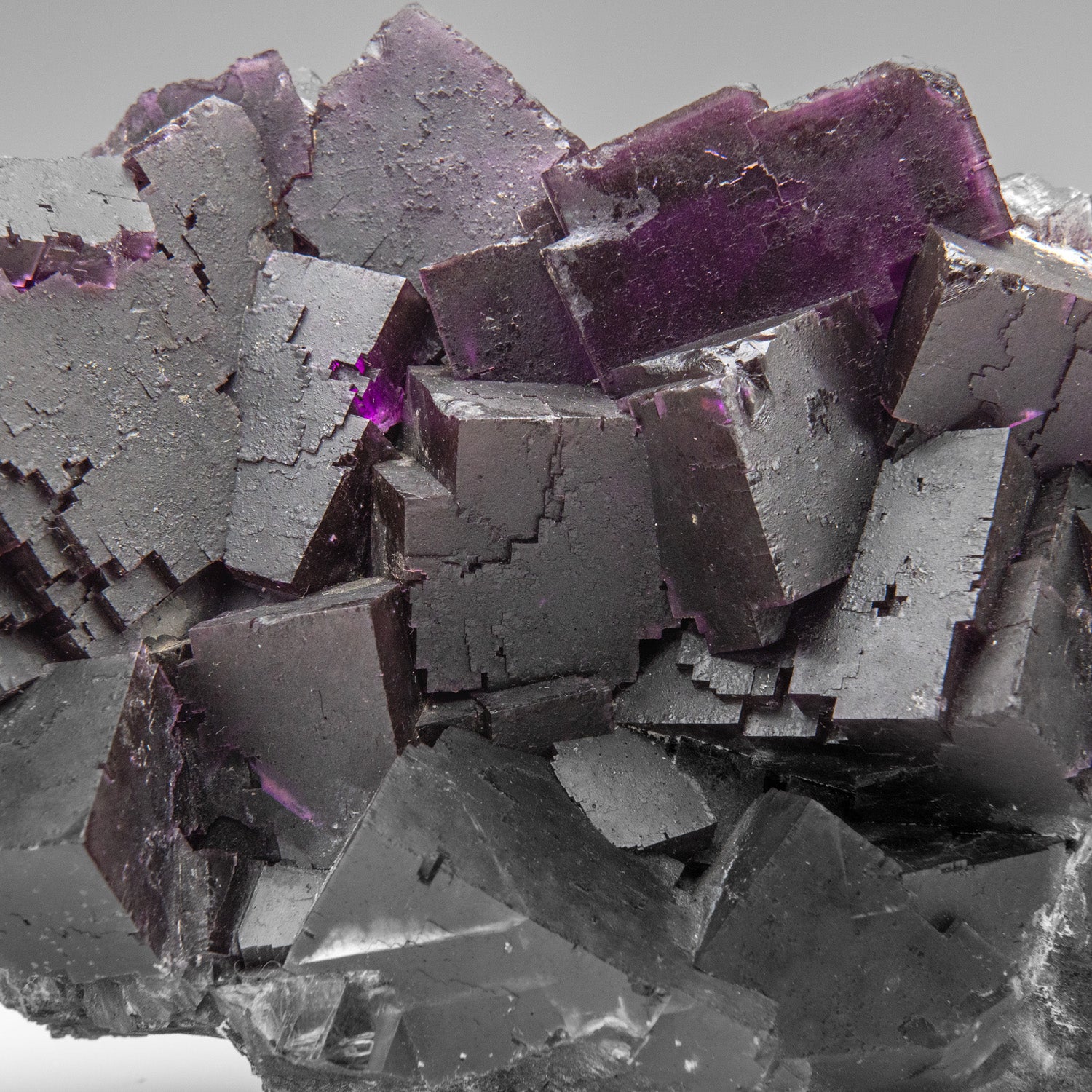 Purple Fluorite from Cave-in-Rock District, Hardin County, Illinois, USA - Astro Gallery of Gems