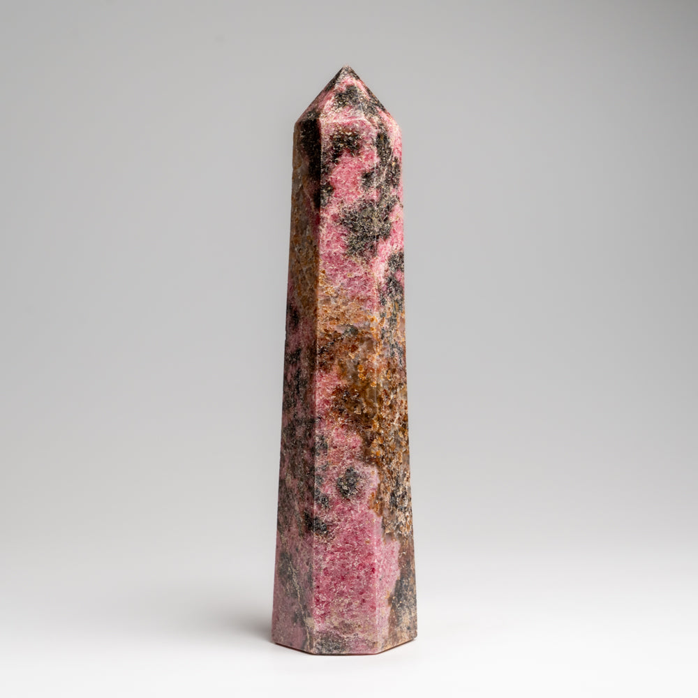 Genuine Polished Imperial Rhodonite Point (1.5 lbs)