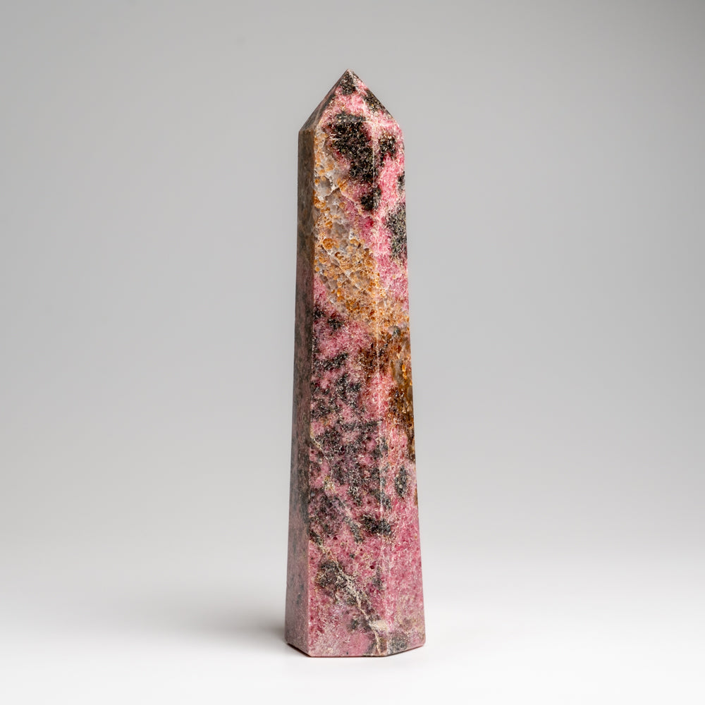 Genuine Polished Imperial Rhodonite Point (1.5 lbs)