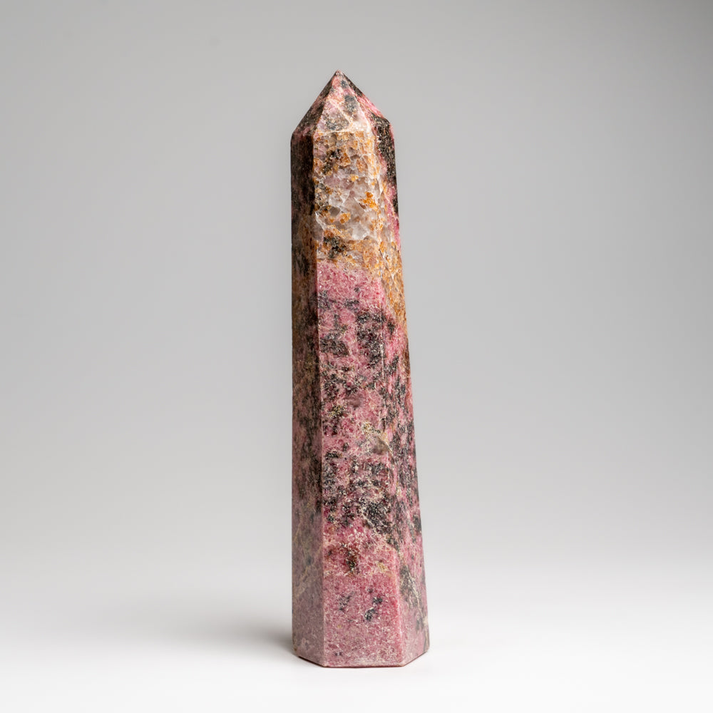 Genuine Polished Imperial Rhodonite Point (1.5 lbs)