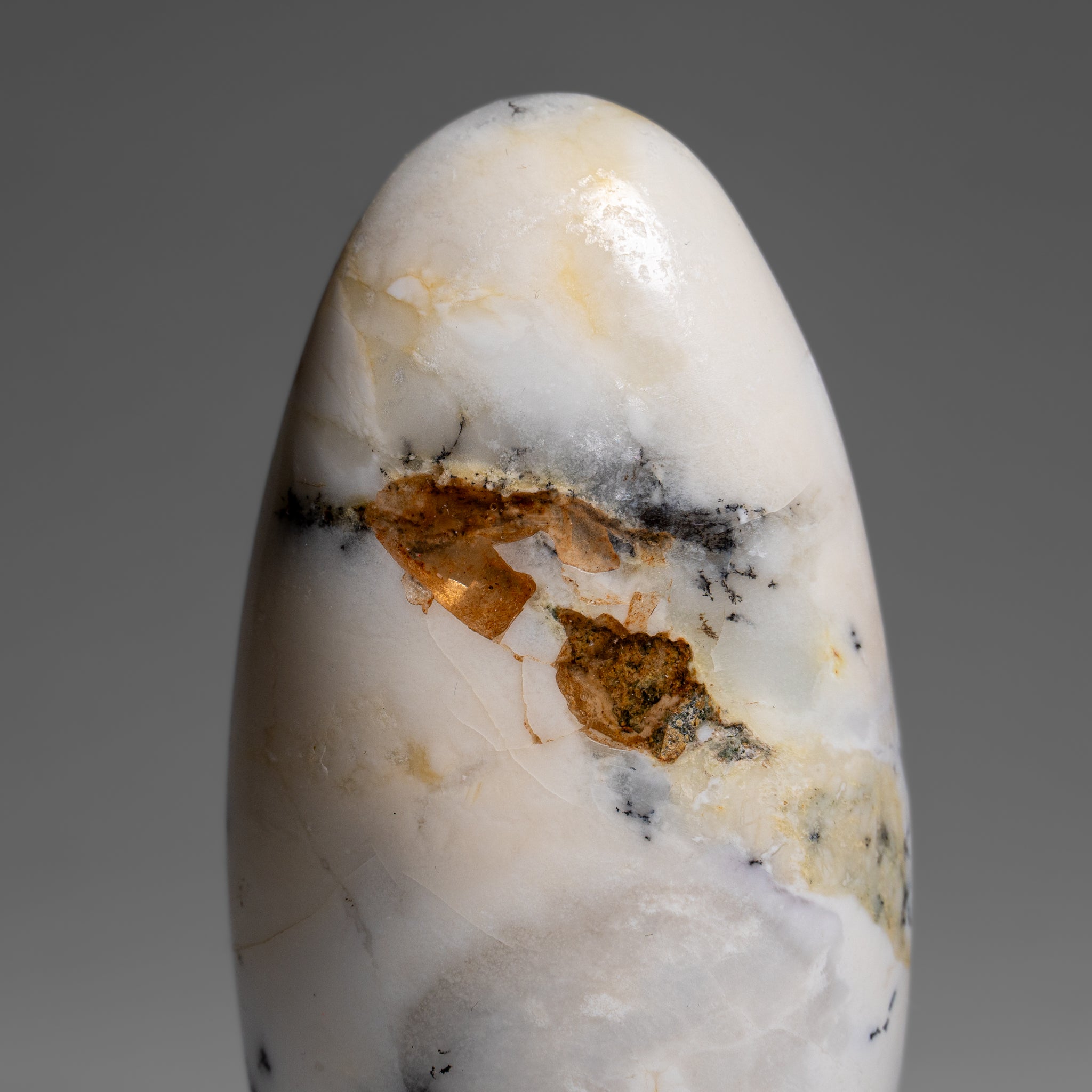 Polished Dendritic Agate Freeform from Madagascar (.7 lbs)