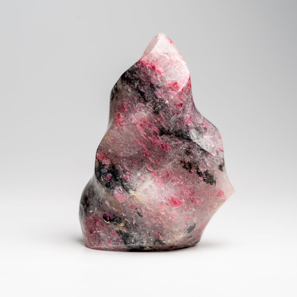 Polished Imperial Rhodonite Flame Freeform from Madagascar (1 lbs)