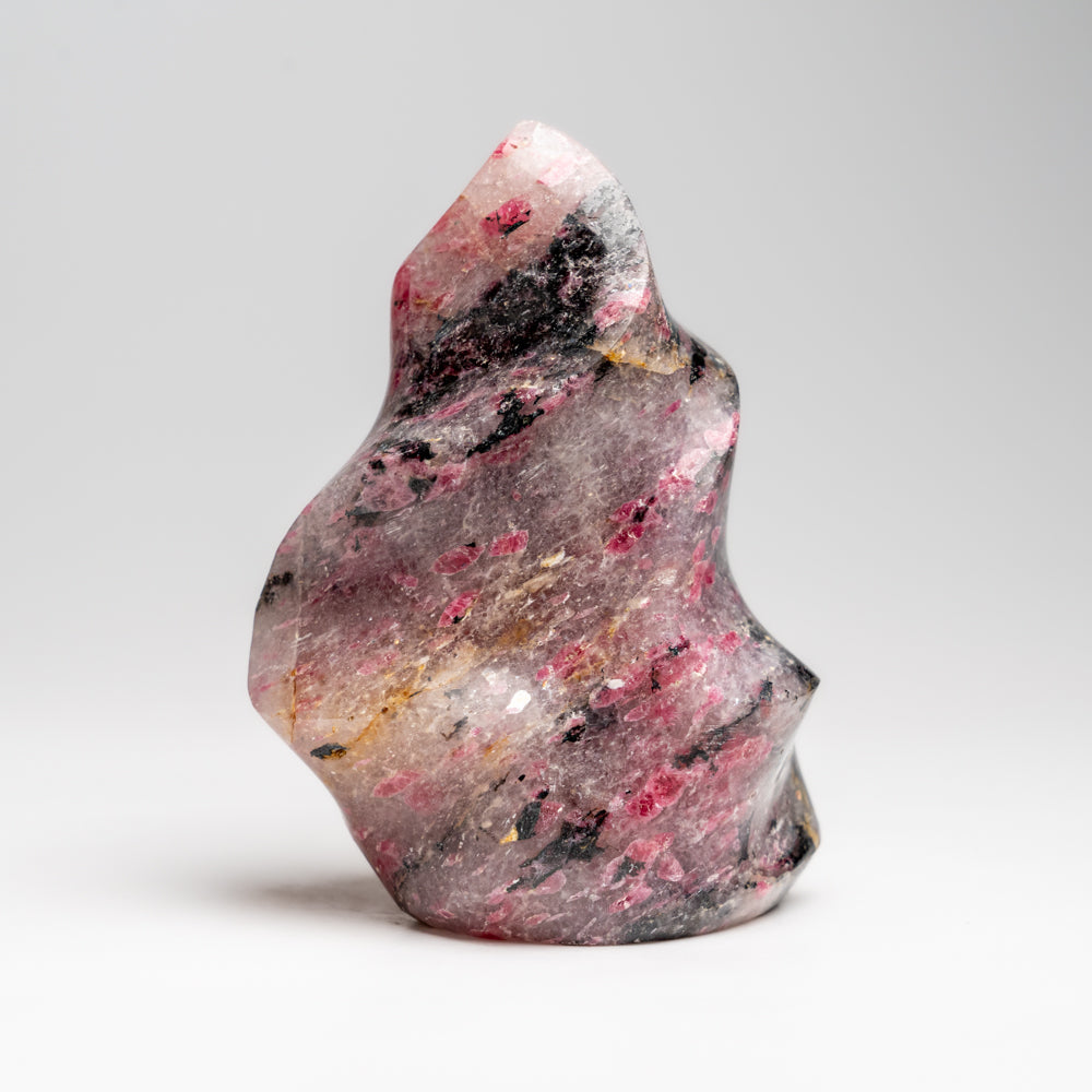 Polished Imperial Rhodonite Flame Freeform from Madagascar (1 lbs)