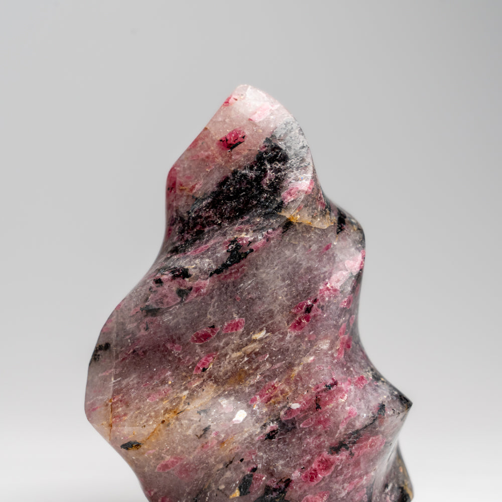 Polished Imperial Rhodonite Flame Freeform from Madagascar (1 lbs)