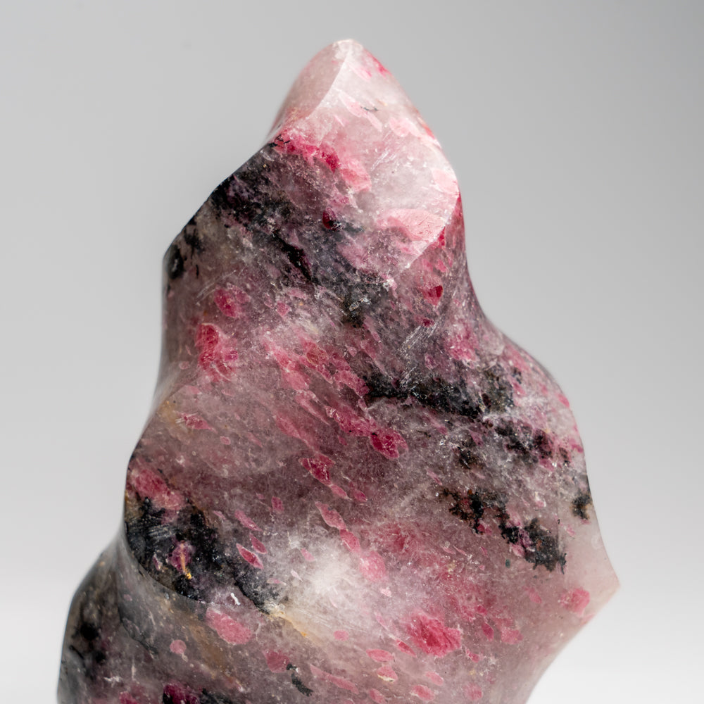 Polished Imperial Rhodonite Flame Freeform from Madagascar (1 lbs)