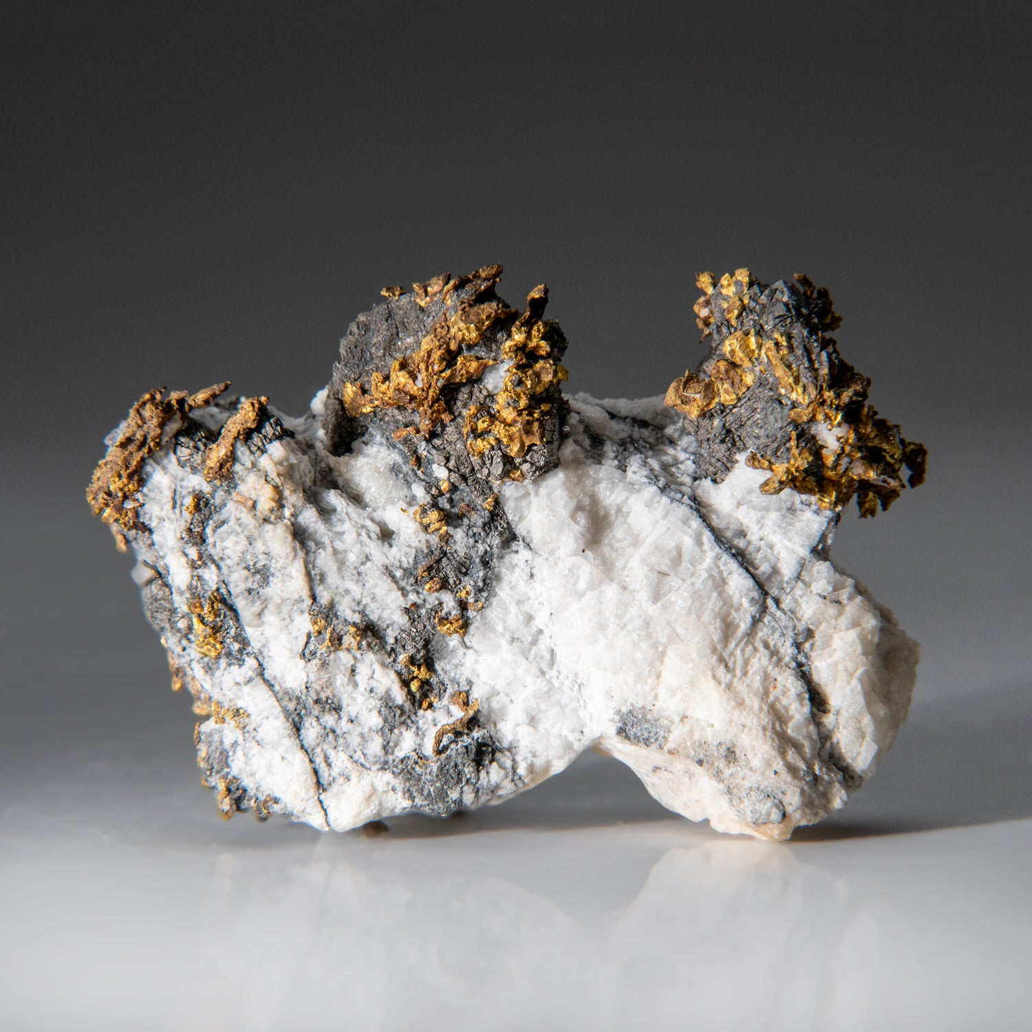 Native Gold with Arsenapyrite Diltz Mine, Mariposa County California