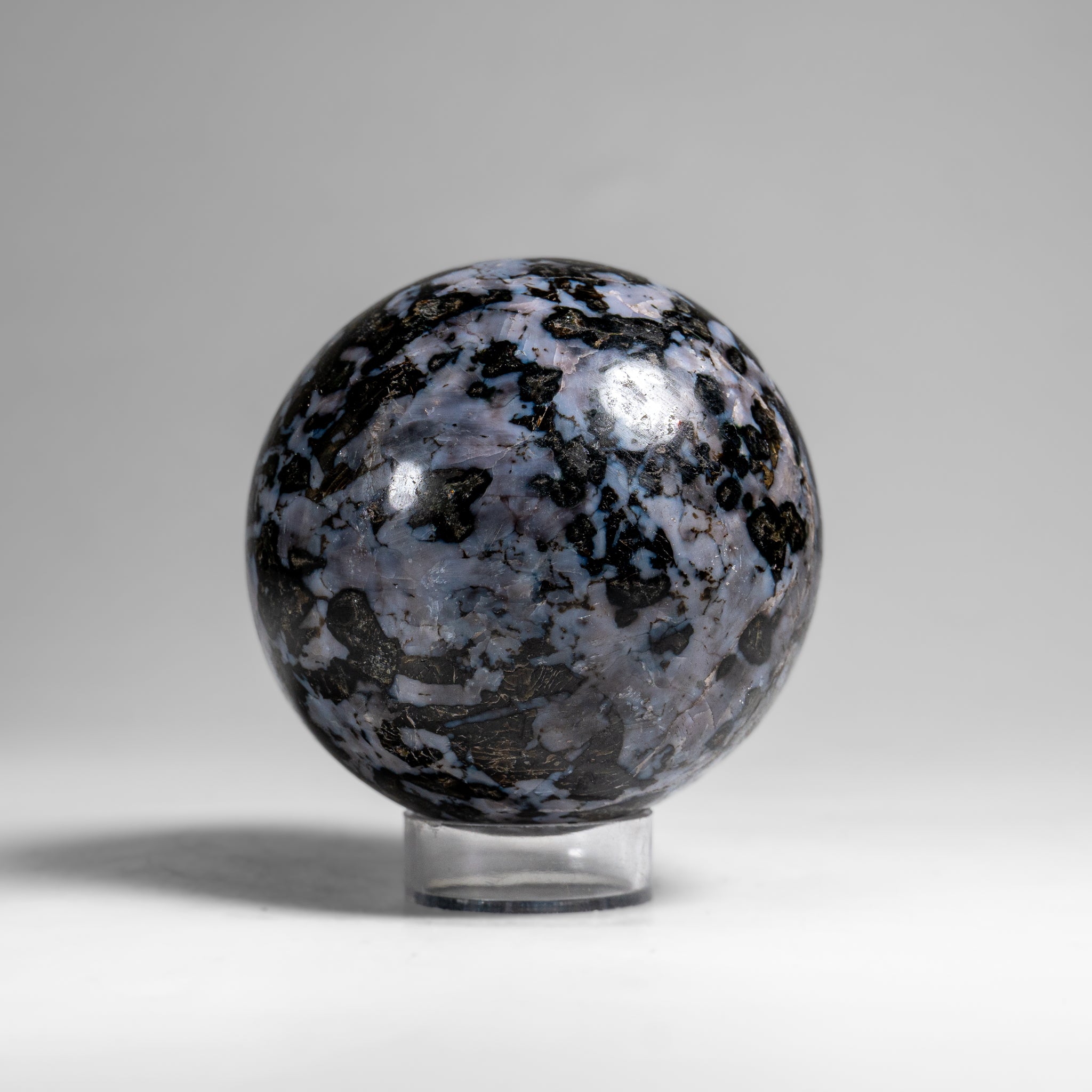 Genuine Polished Indigo Gabbro (3") Sphere from Madagascar (1.3 lbs)