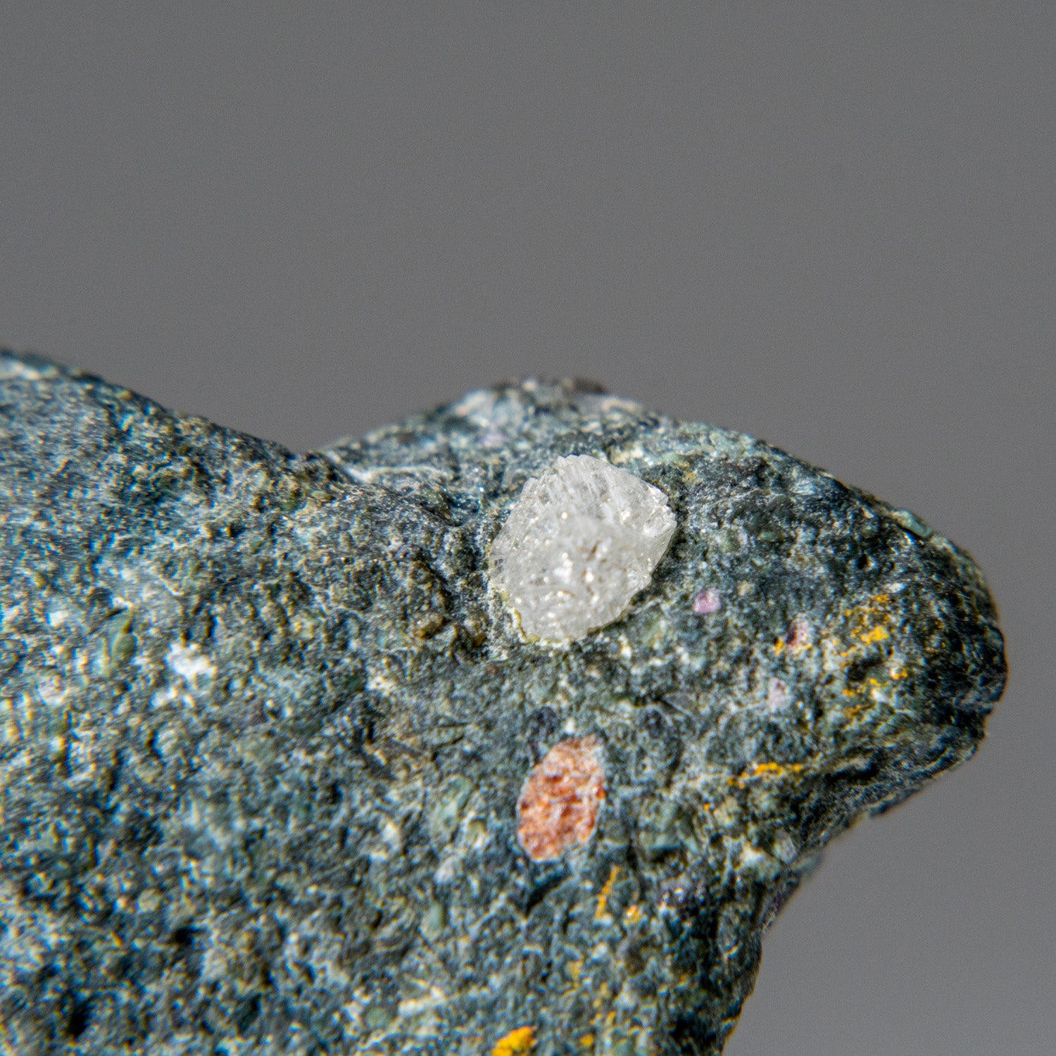 Diamond Crystal on Matrix from Mirna Pipe, Republic of Sakha (Yakutia), Siberia, Russia