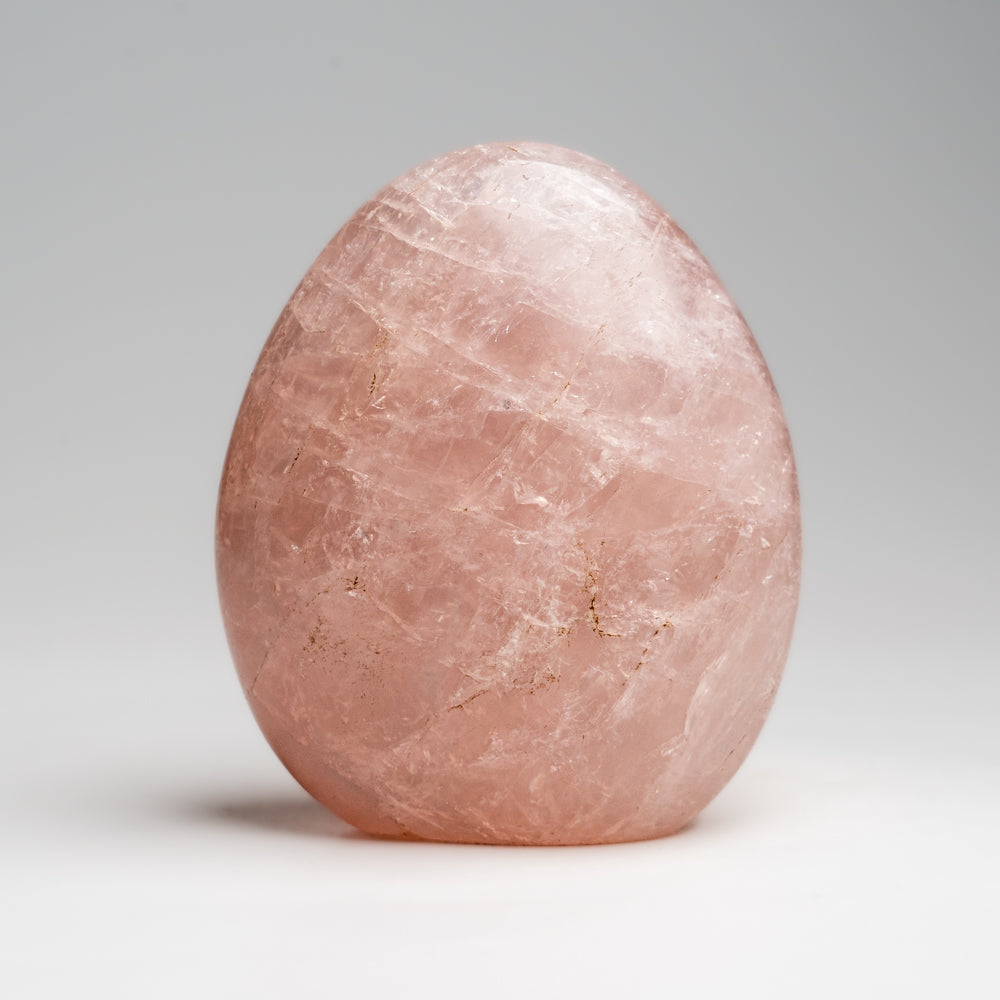 Polished Rose Quartz Freeform From Madagascar (1.25 lbs)