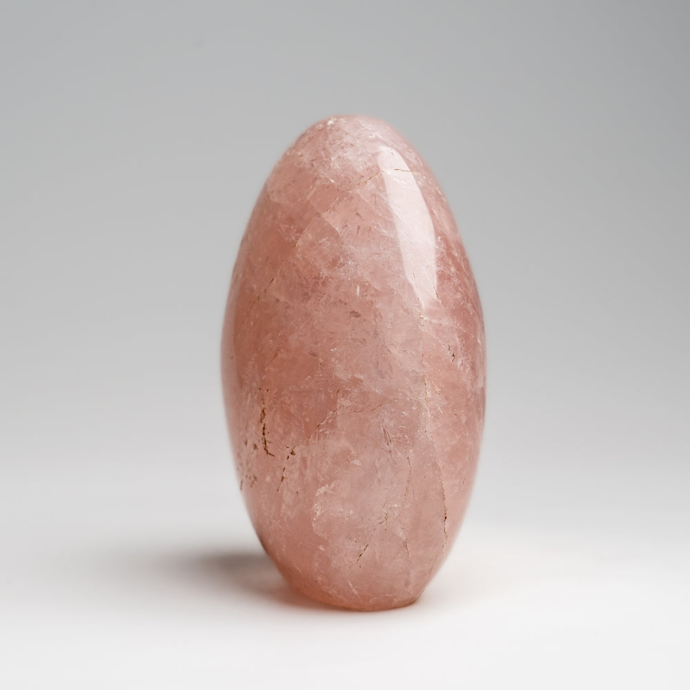 Polished Rose Quartz Freeform From Madagascar (1.25 lbs)