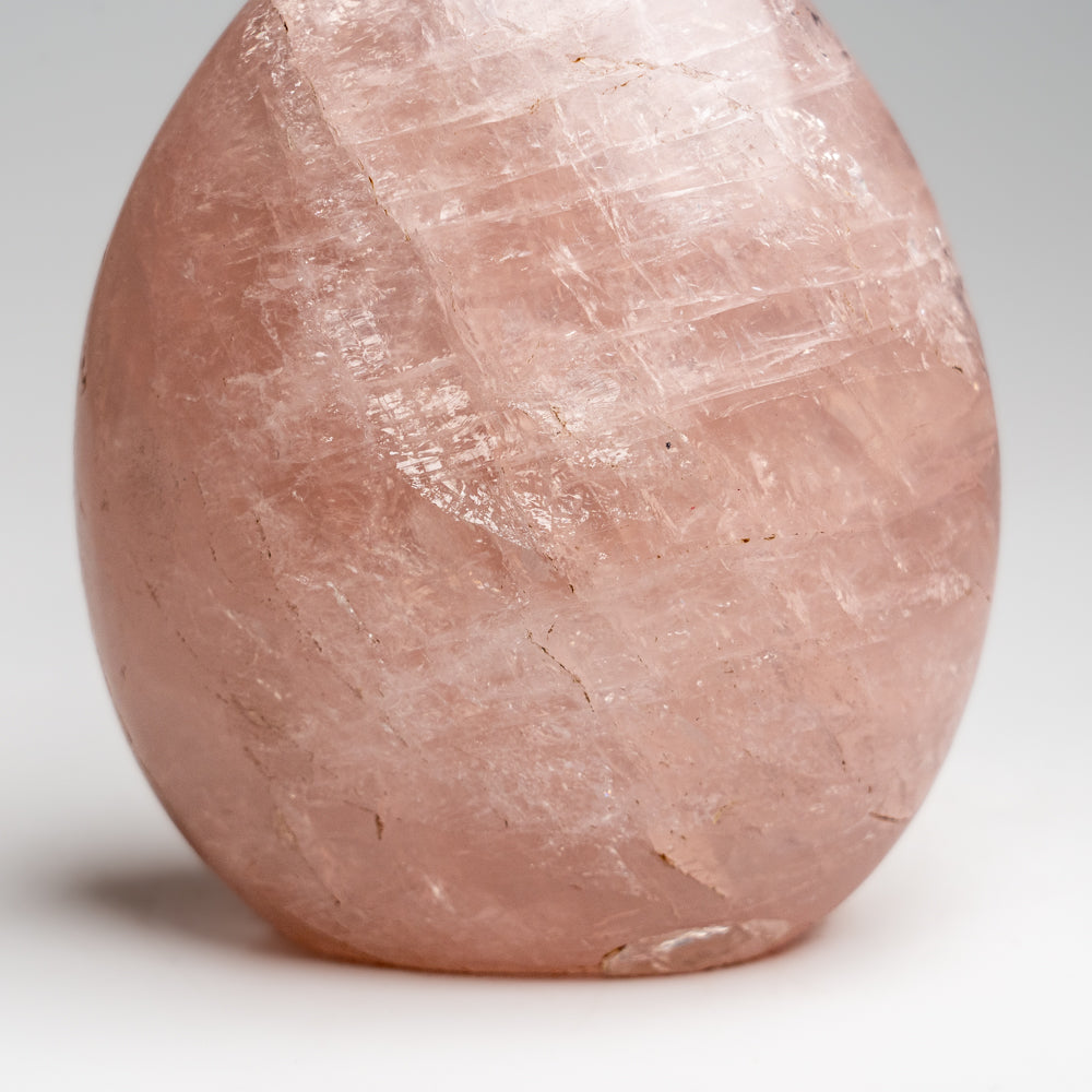 Polished Rose Quartz Freeform From Madagascar (1.25 lbs)