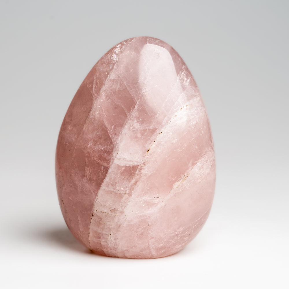 Polished Rose Quartz Freeform From Madagascar (1.3 lbs)