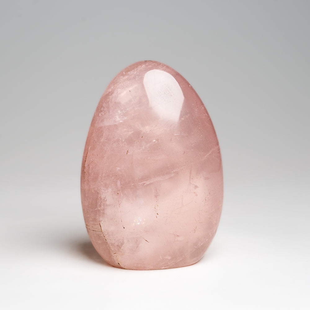 Polished Rose Quartz Freeform From Madagascar (.9 lbs)