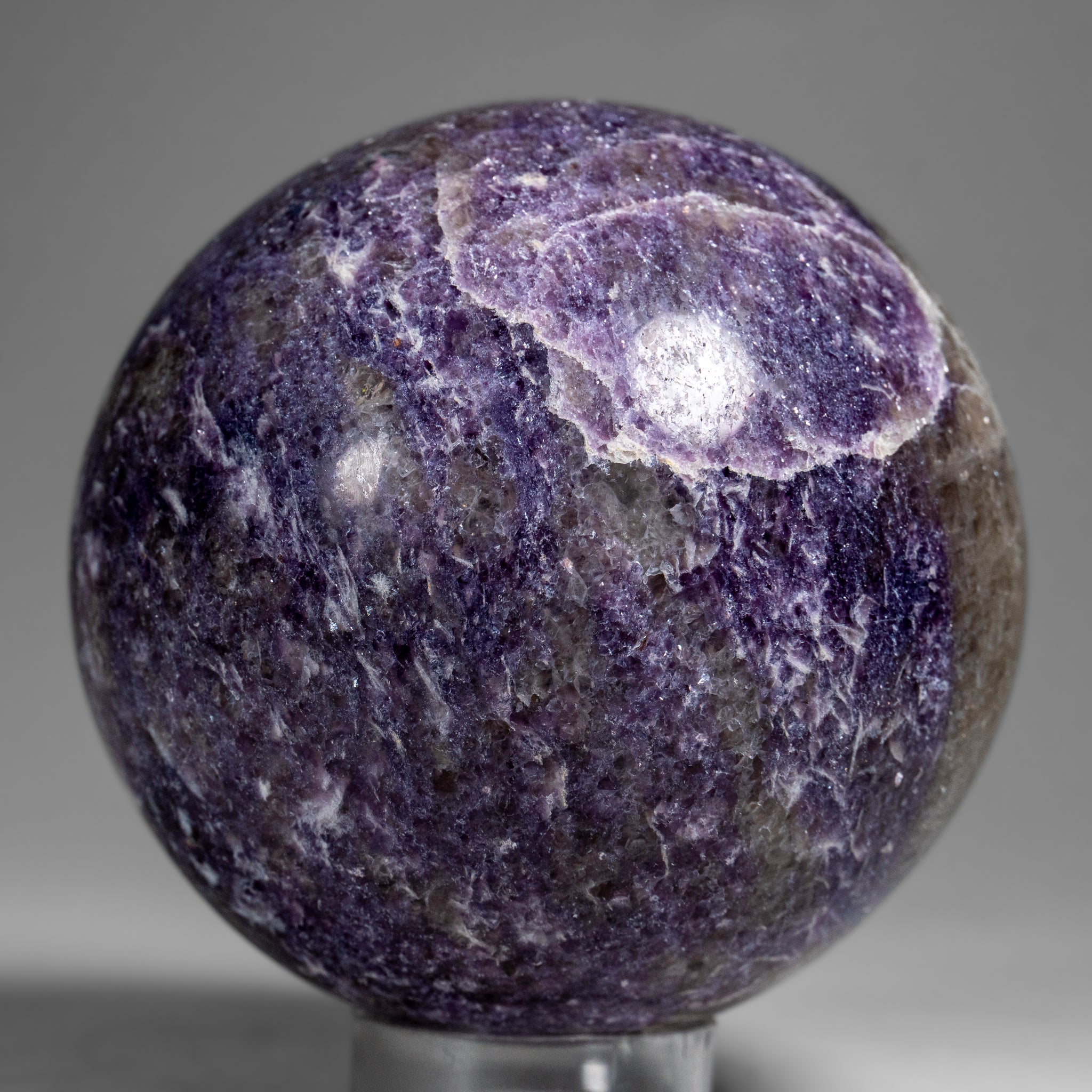 Genuine Polished Lepidolite (3") Sphere from Madagascar (1.8 lbs)