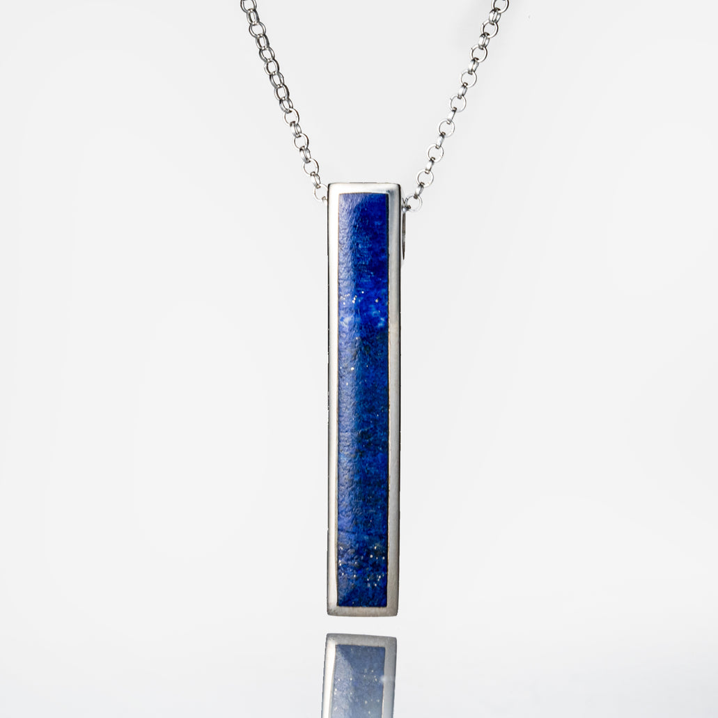 Lapis Lazuli Sterling Silver Pendant for Sale at Astro Gallery of Gems