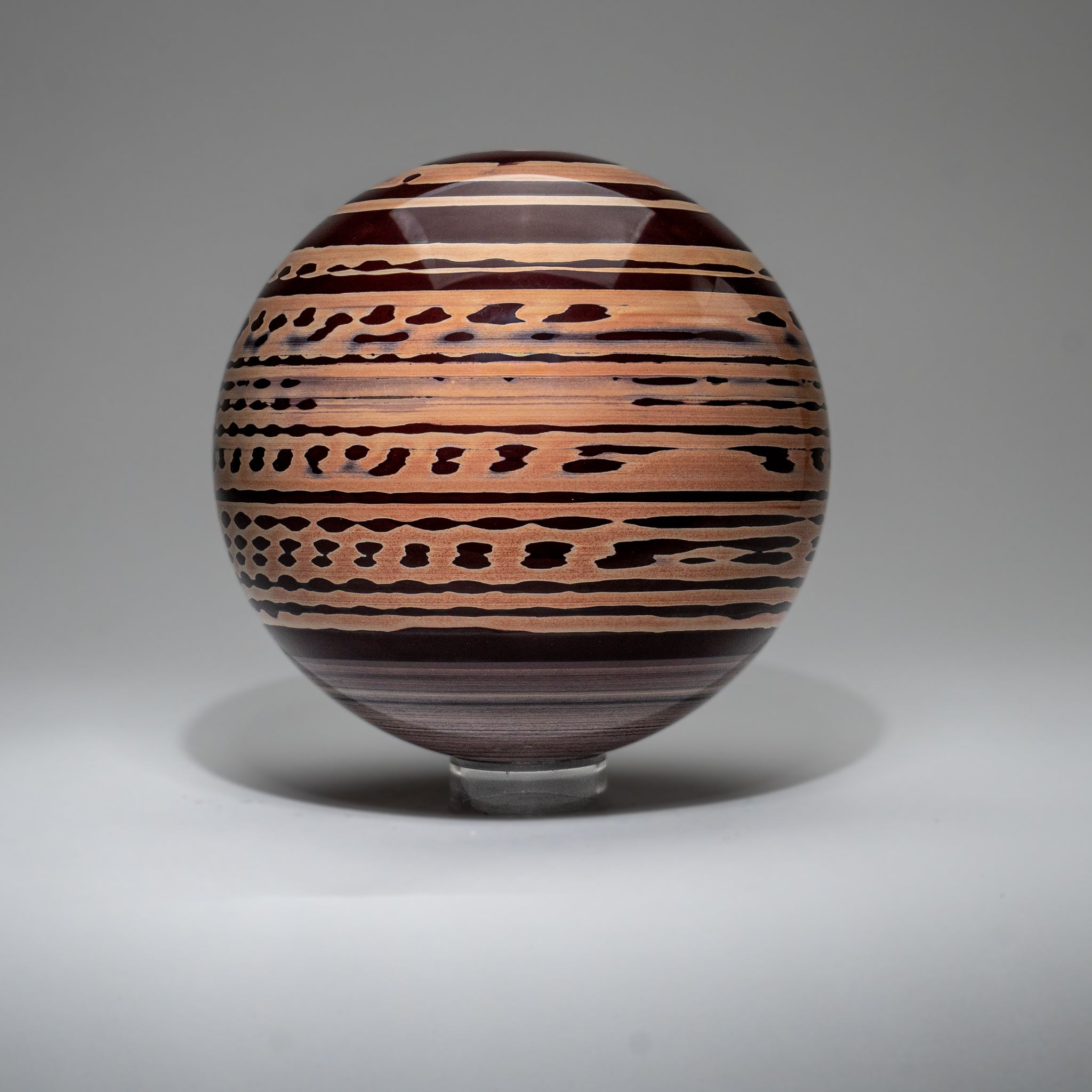 Genuine Polished Stone Rock Sphere from Australia (15.8 lbs)