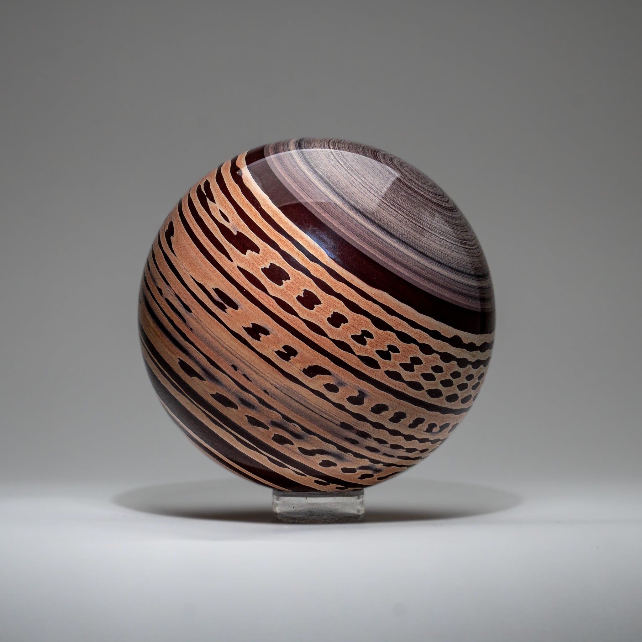 Genuine Polished Stone Rock Sphere from Australia (15.8 lbs)