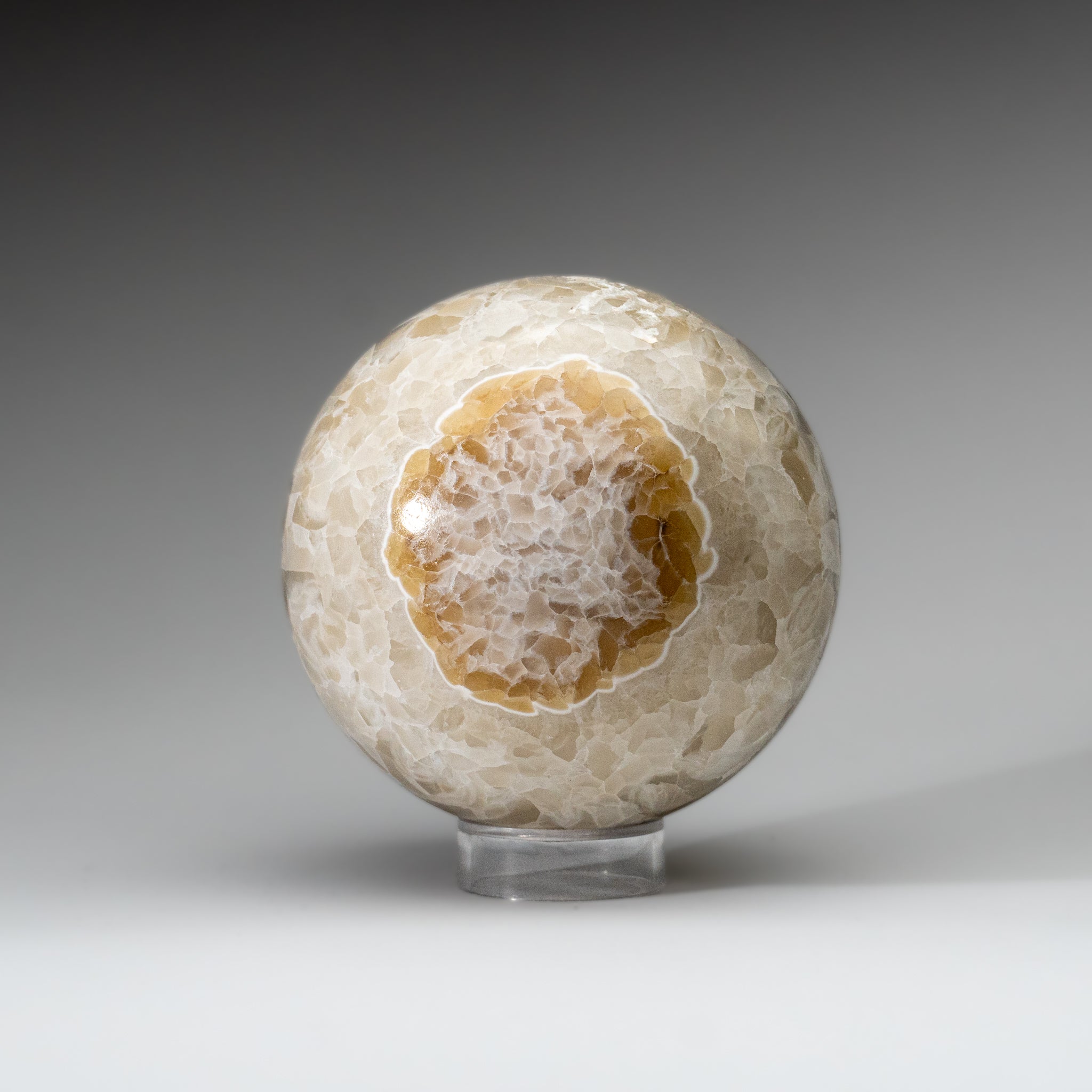 Polished Banded Onyx Sphere from Mexico (5.6 lbs)