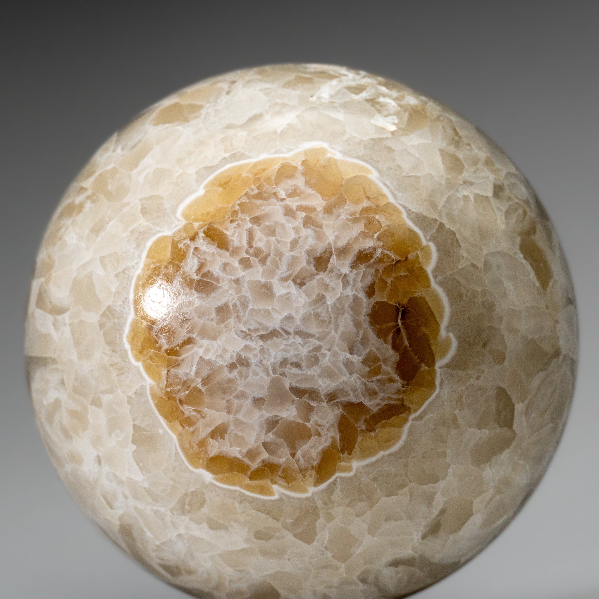 Polished Banded Onyx Sphere from Mexico (5.6 lbs)