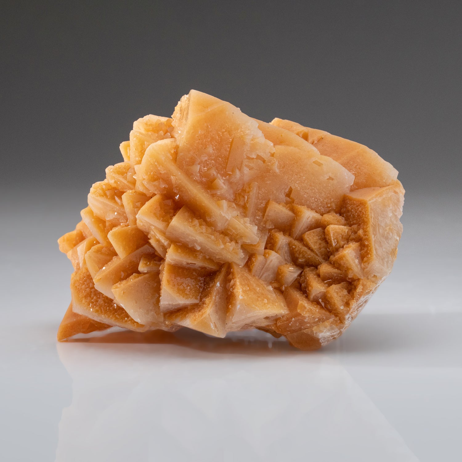 Yellow Calcite Crystal from Elmwood Mine, Tennessee