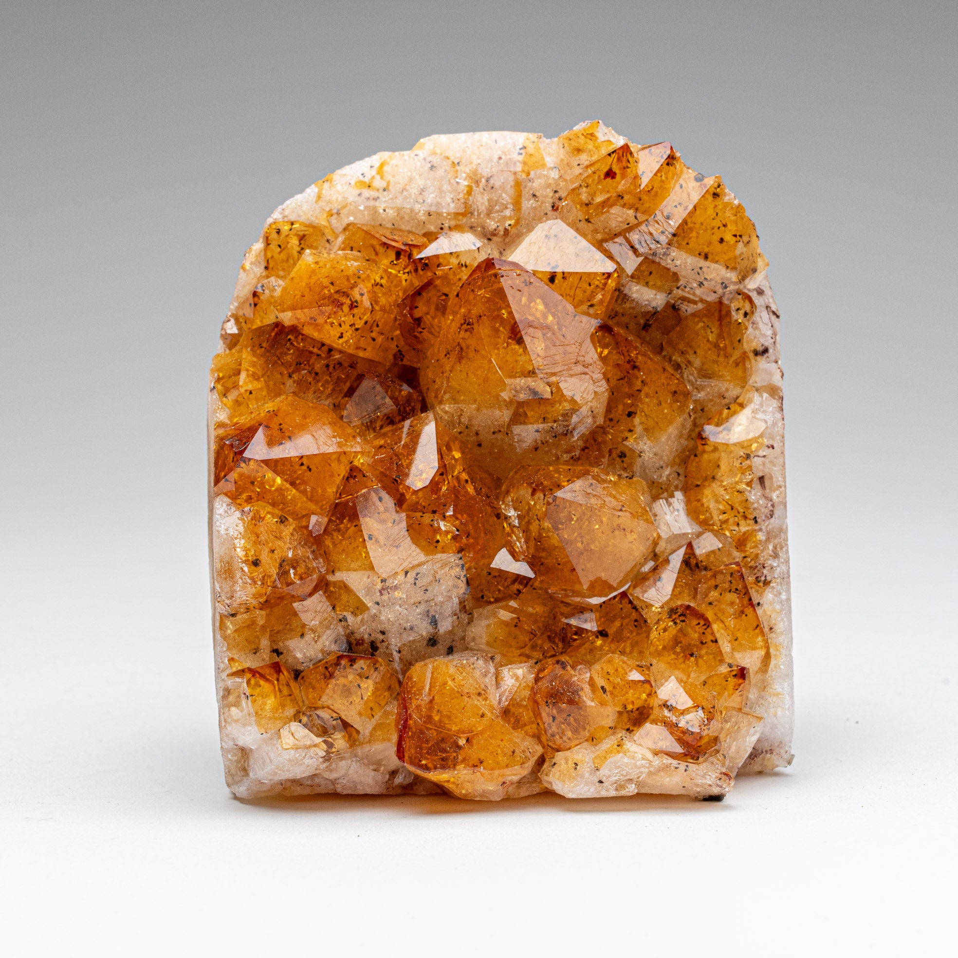 Genuine Citrine Quartz Crystal Cluster From Brazil (2 lbs) C-CC159