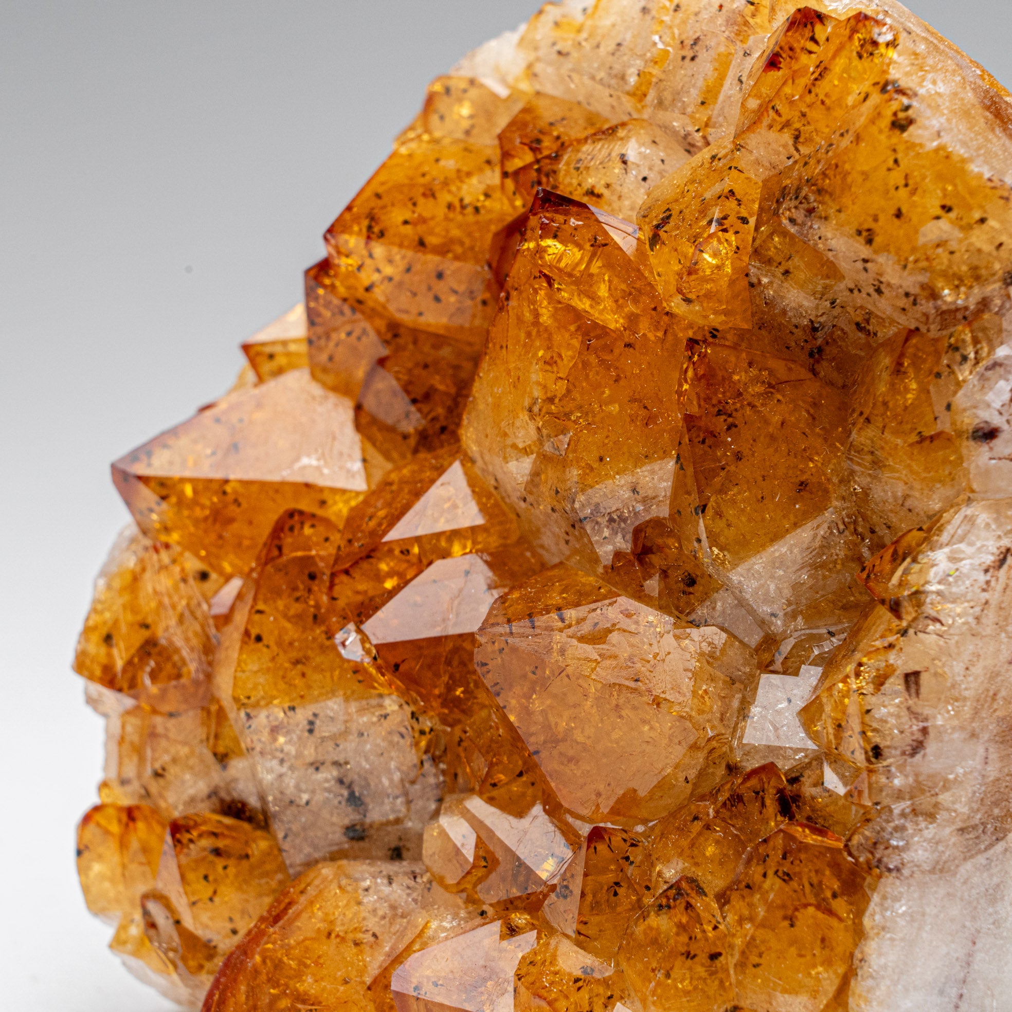 Genuine Citrine Quartz Crystal Cluster From Brazil (2 lbs) C-CC159