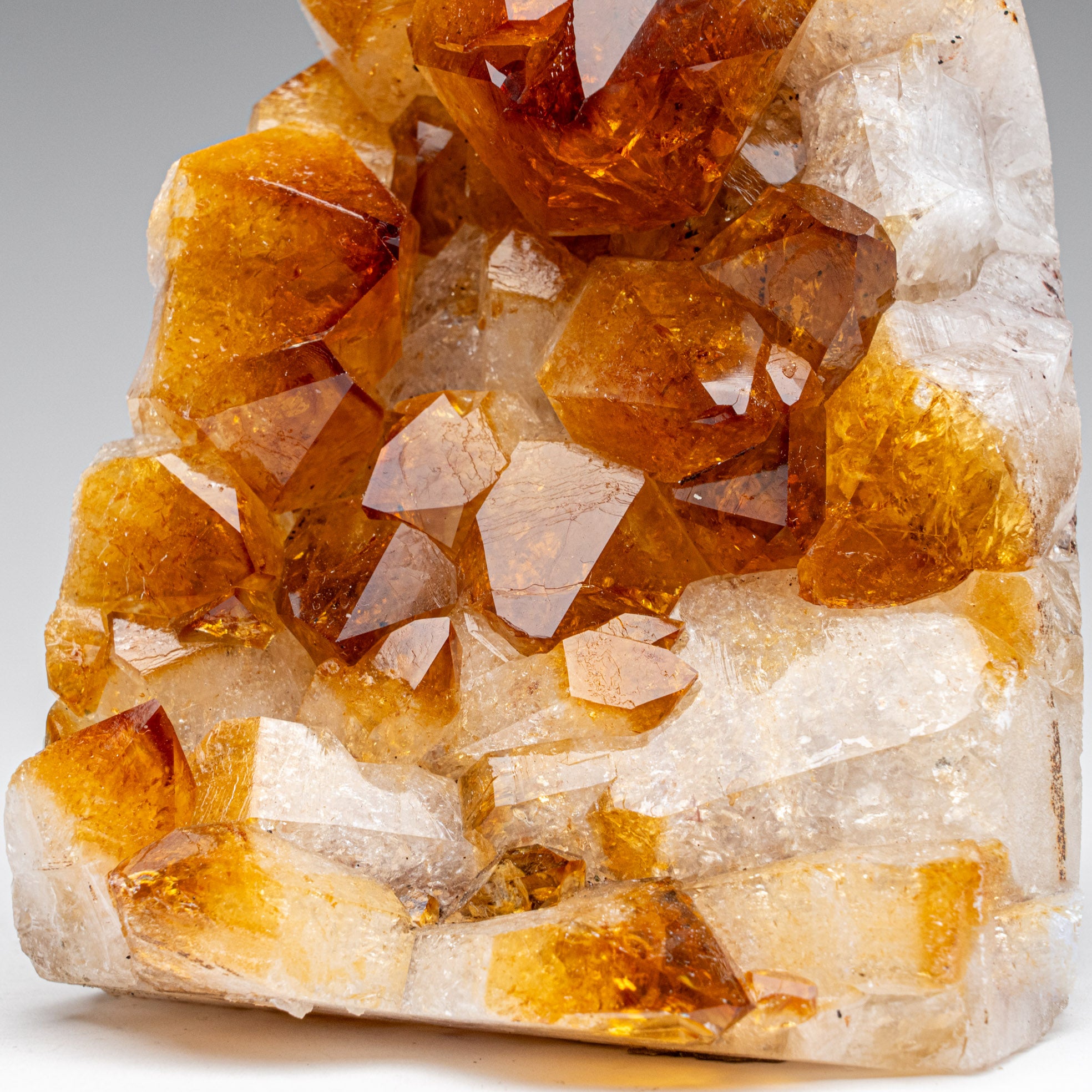 Genuine Citrine Quartz Crystal Cluster From Brazil (2.3 lbs) C-CC160