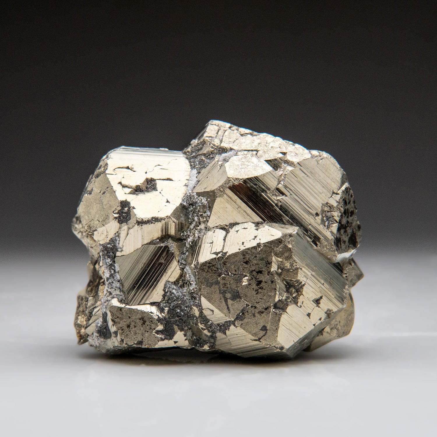 Pyrite Cluster from Huanuco Province, Peru (549.8 grams)