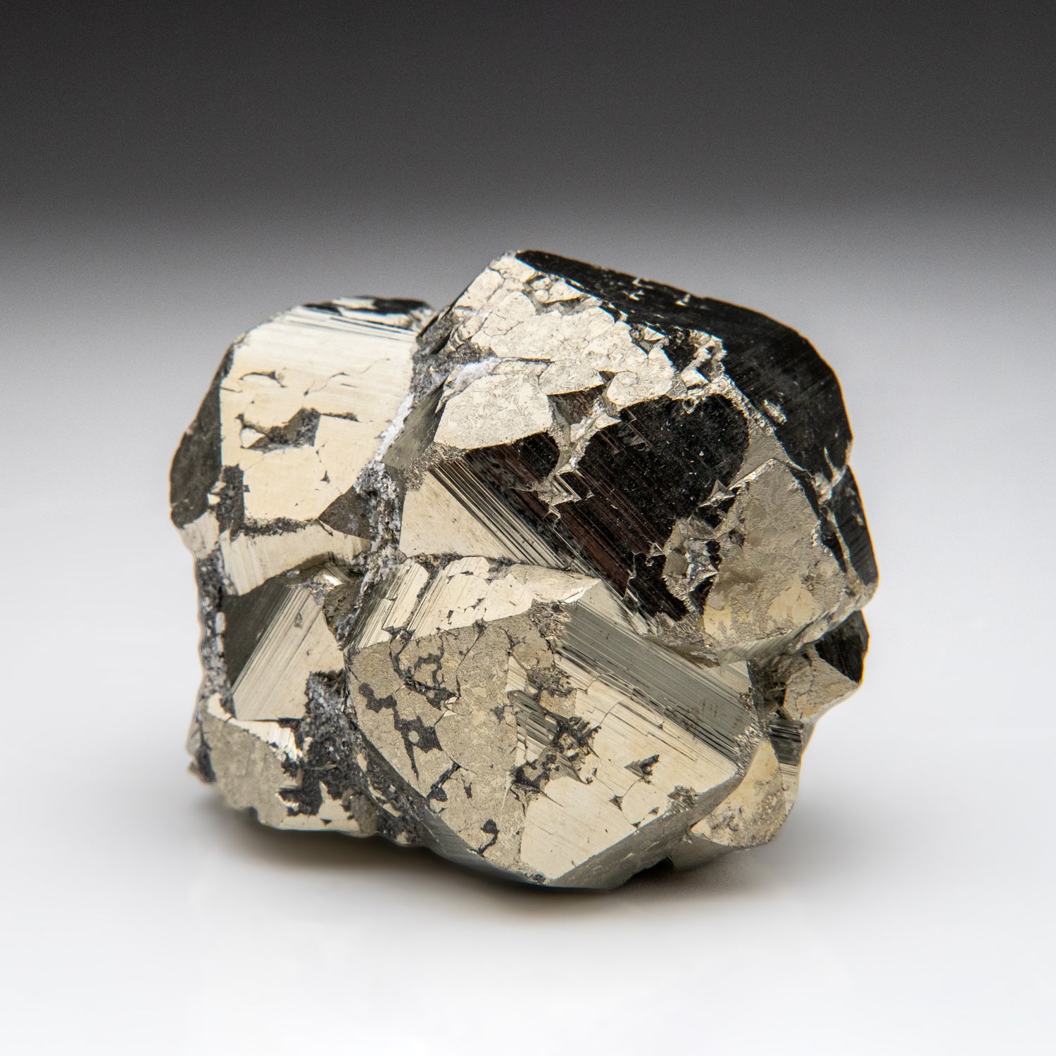 Pyrite Cluster from Huanuco Province, Peru (549.8 grams)