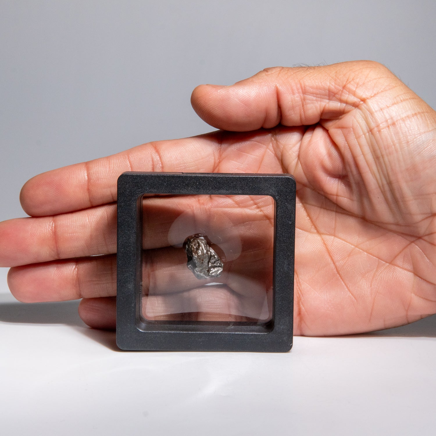 Genuine Sikhote-Alin Meteorite in Display Box