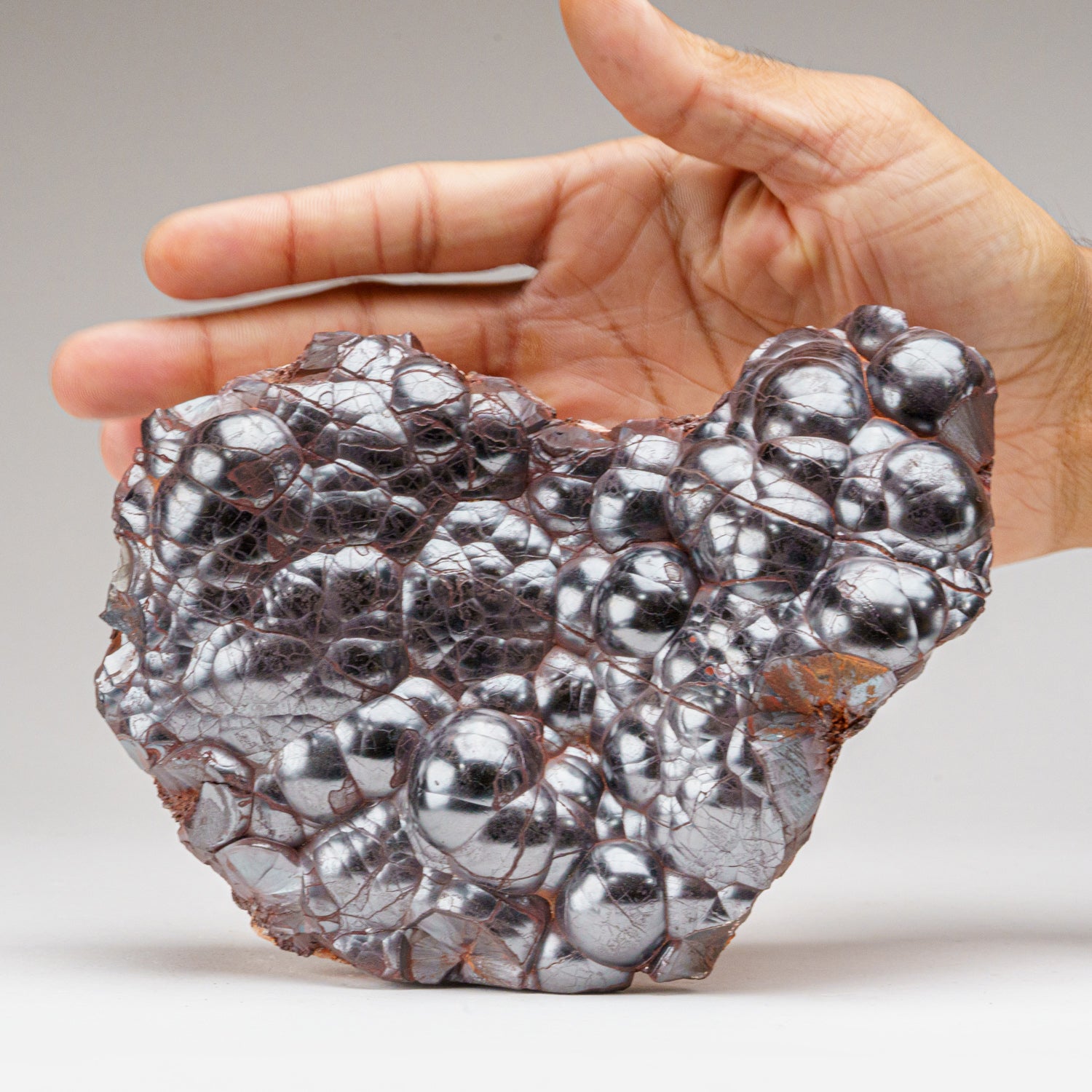 Botryoidal Hematite from Irhoud Mine, Youssoufia Province, Morocco