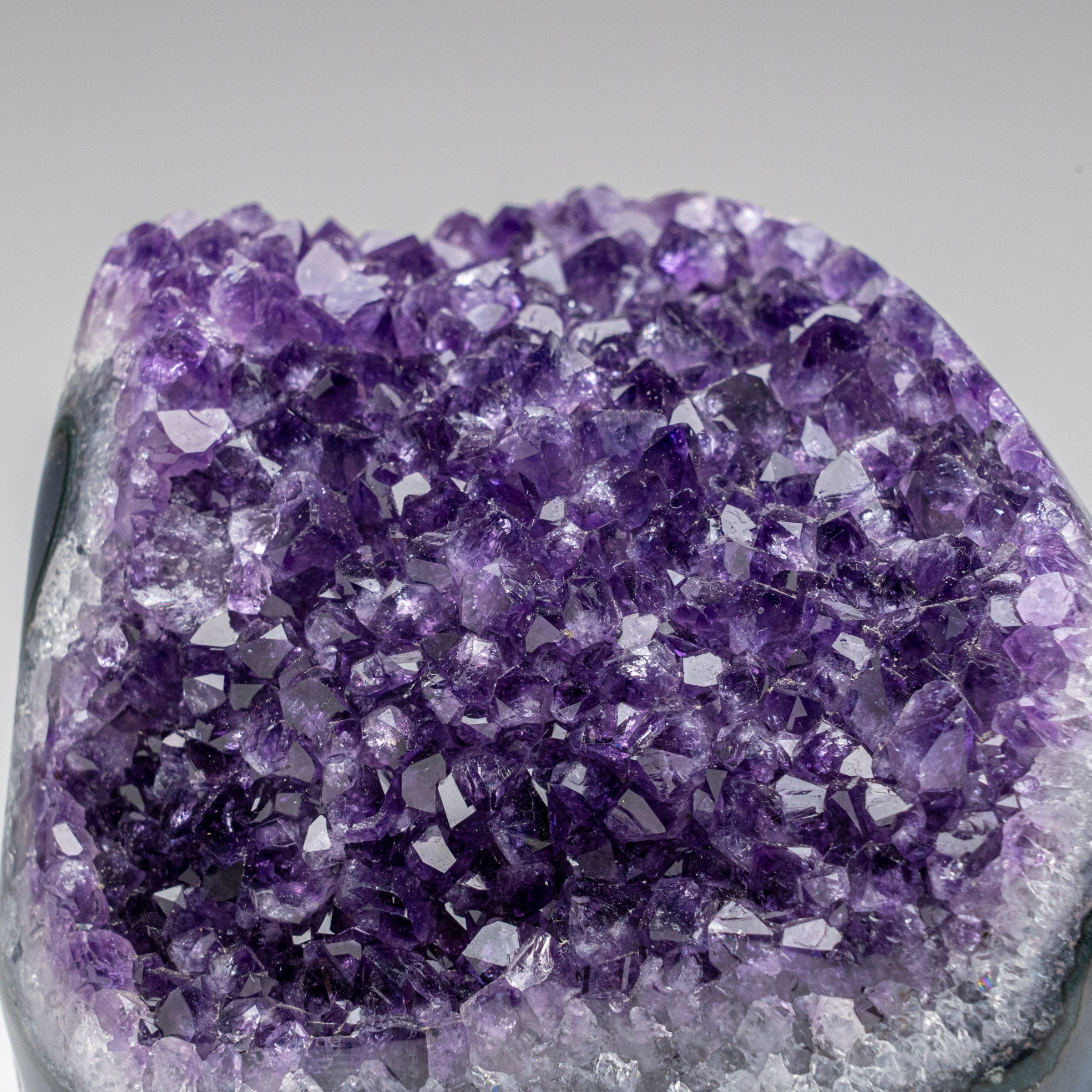 Genuine Amethyst Crystal Cluster from Brazil (1.9 lbs)