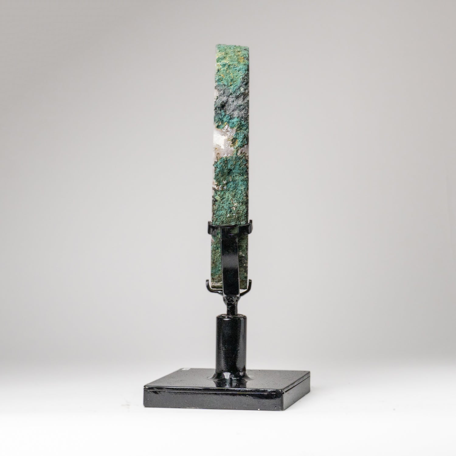 Genuine Amethyst Geode Slice on Stand from Uruguay (13 lbs)