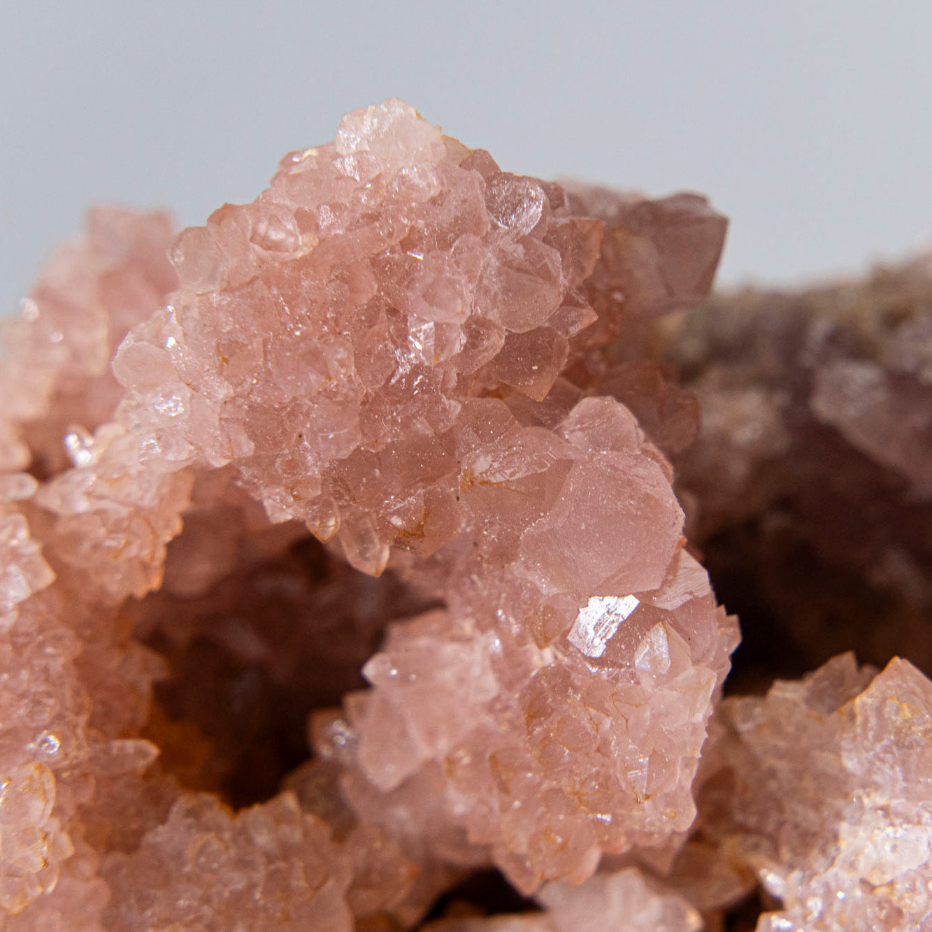 Pink Amethyst Geode Cluster from Neuquean Argentina (250 grams)