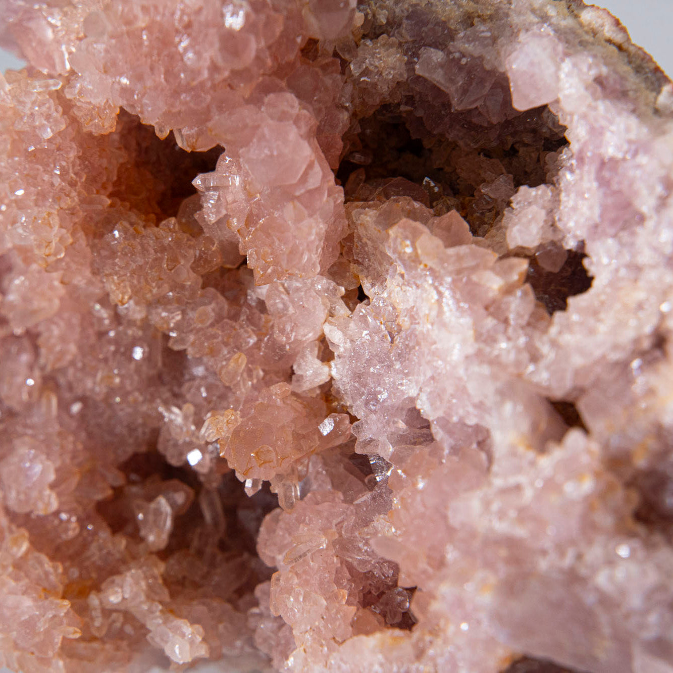 Pink Amethyst Geode Cluster from Neuquean Argentina (250 grams)