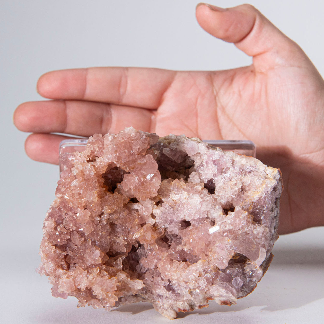 Pink Amethyst Geode Cluster from Neuquean Argentina (250 grams)