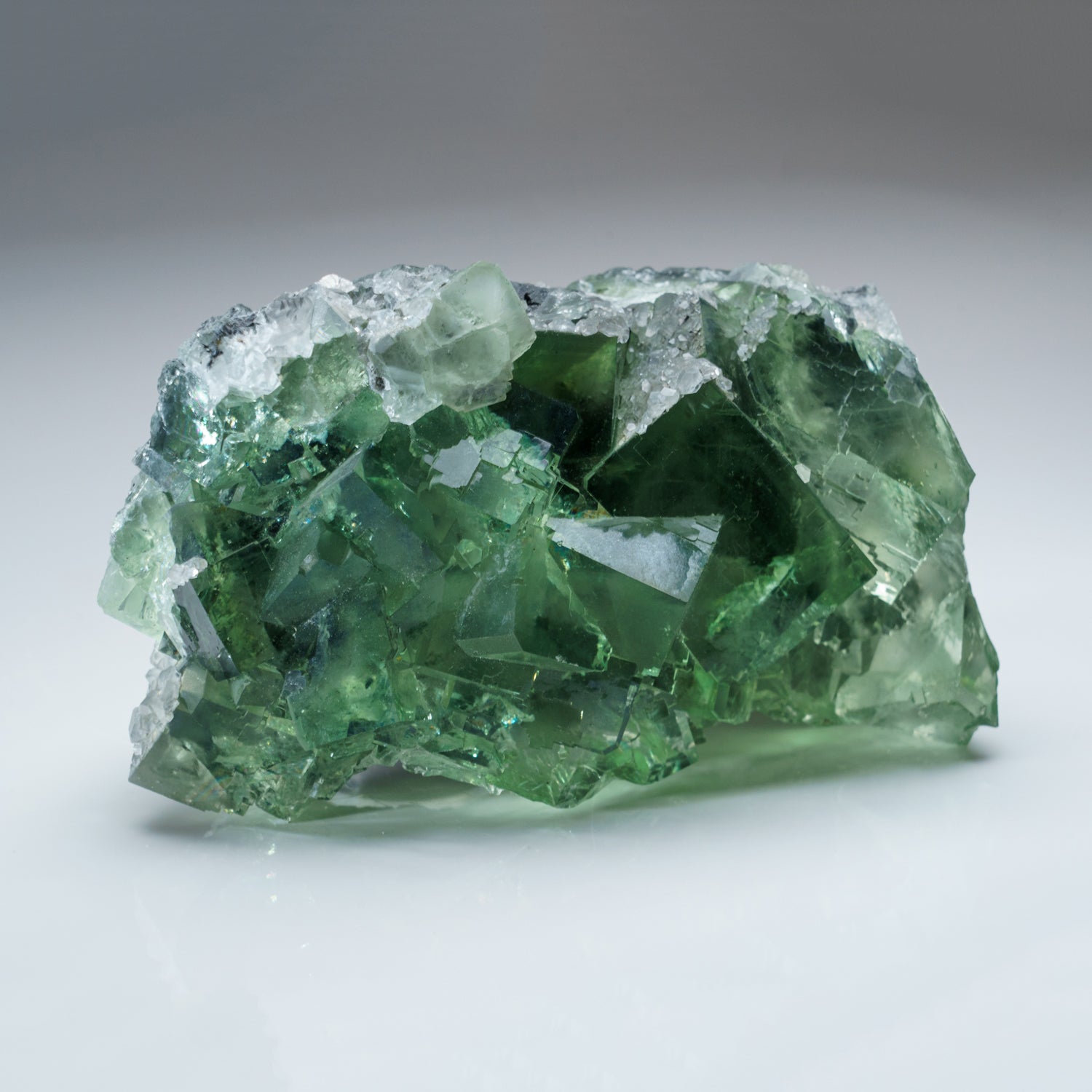 Green Fluorite from Xianghualing Mine, Chenzhou, Hunan, China