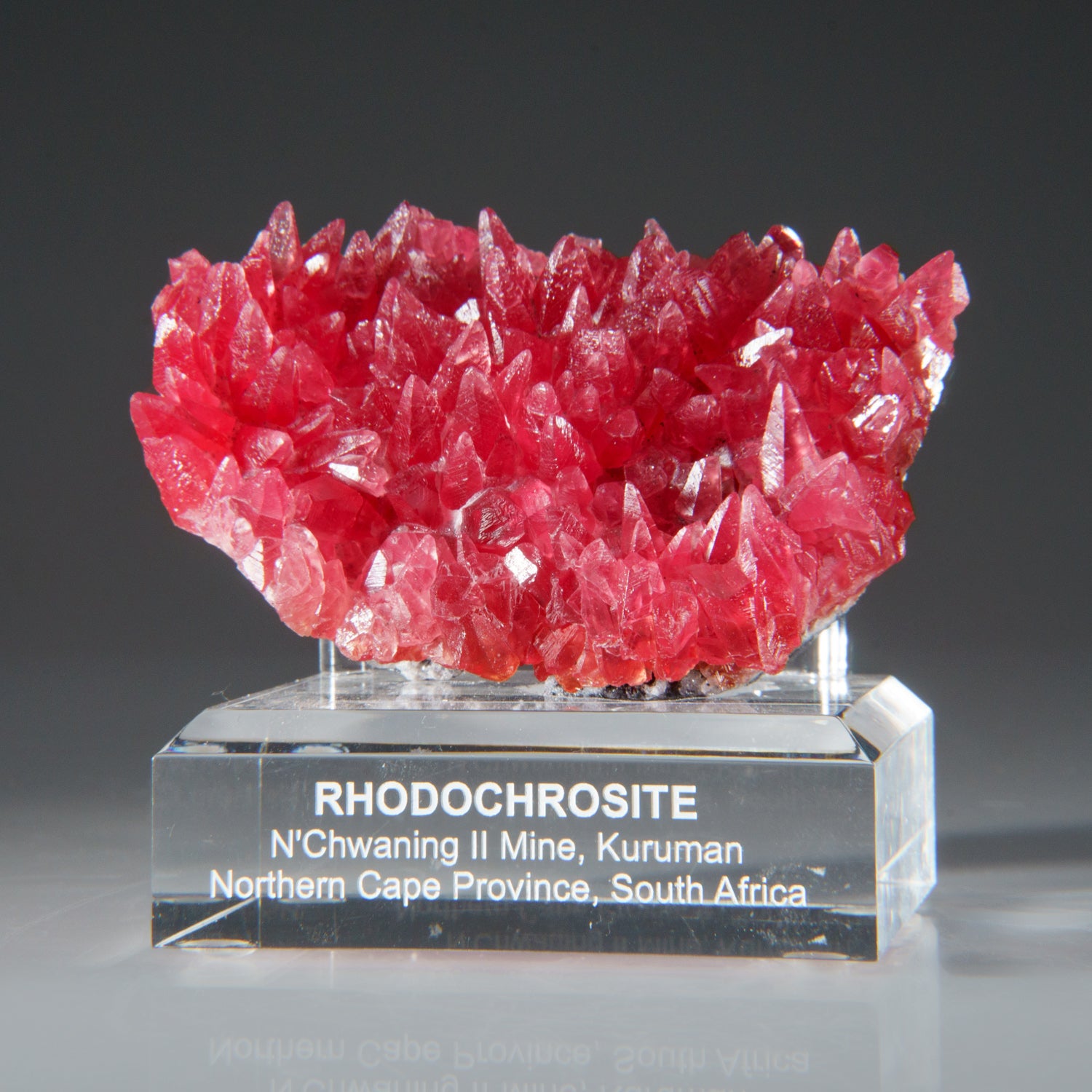 Rhodochrosite from N'Chwaning Mine, Northern Cape Province, South Africa