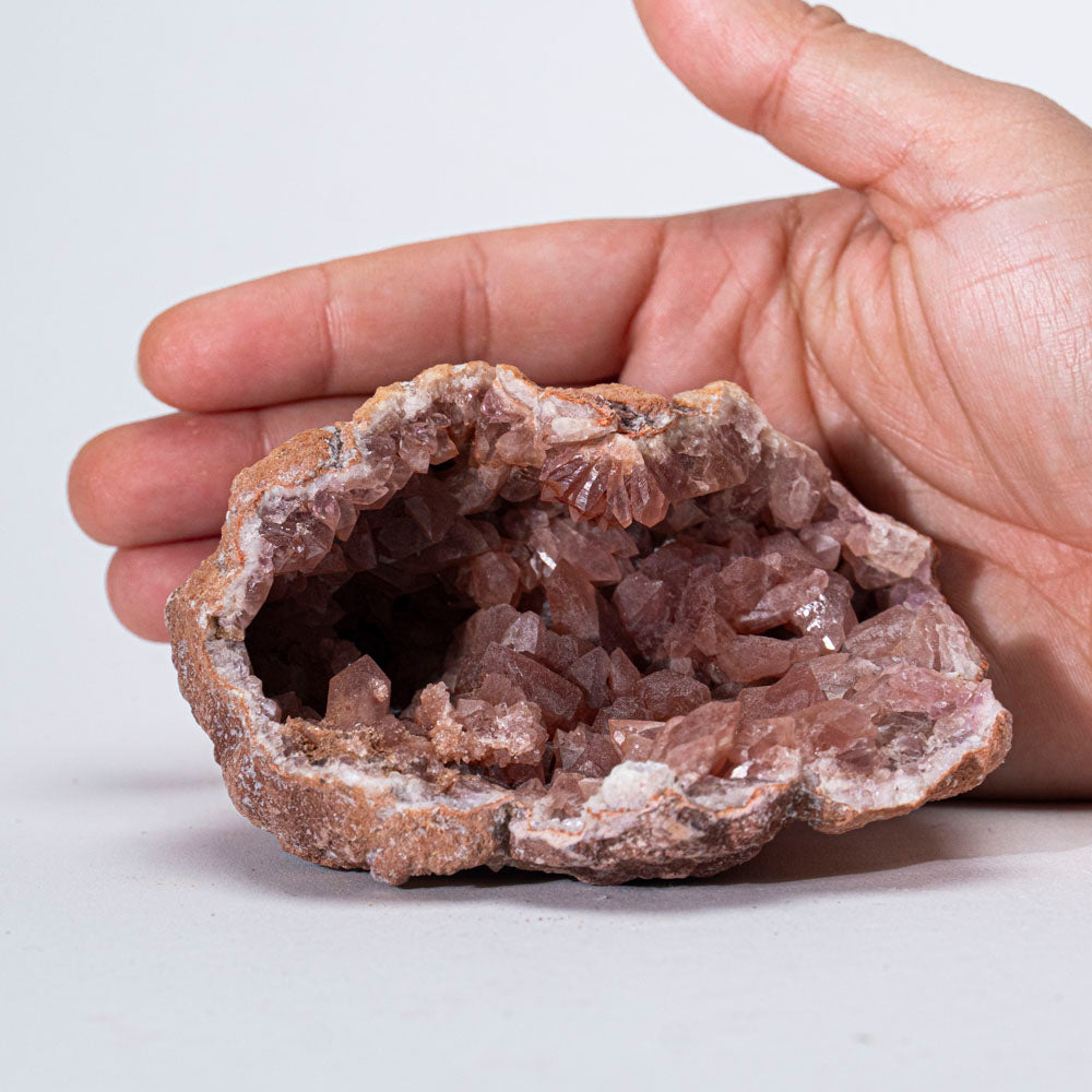 Pink Amethyst Geode Cluster from Neuquean Argentina (217.4 grams)