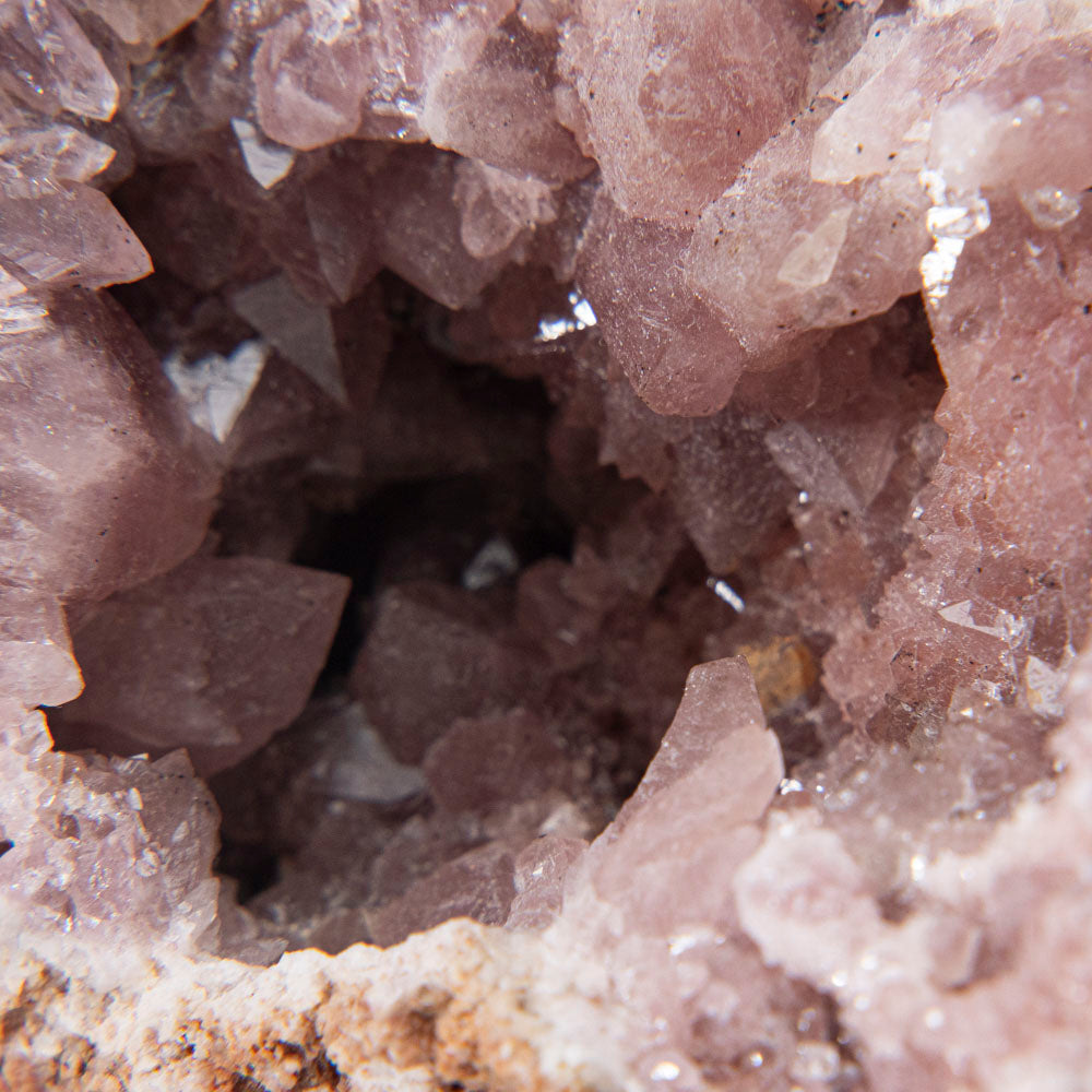 Pink Amethyst Geode Cluster from Neuquean Argentina (263.5 grams)
