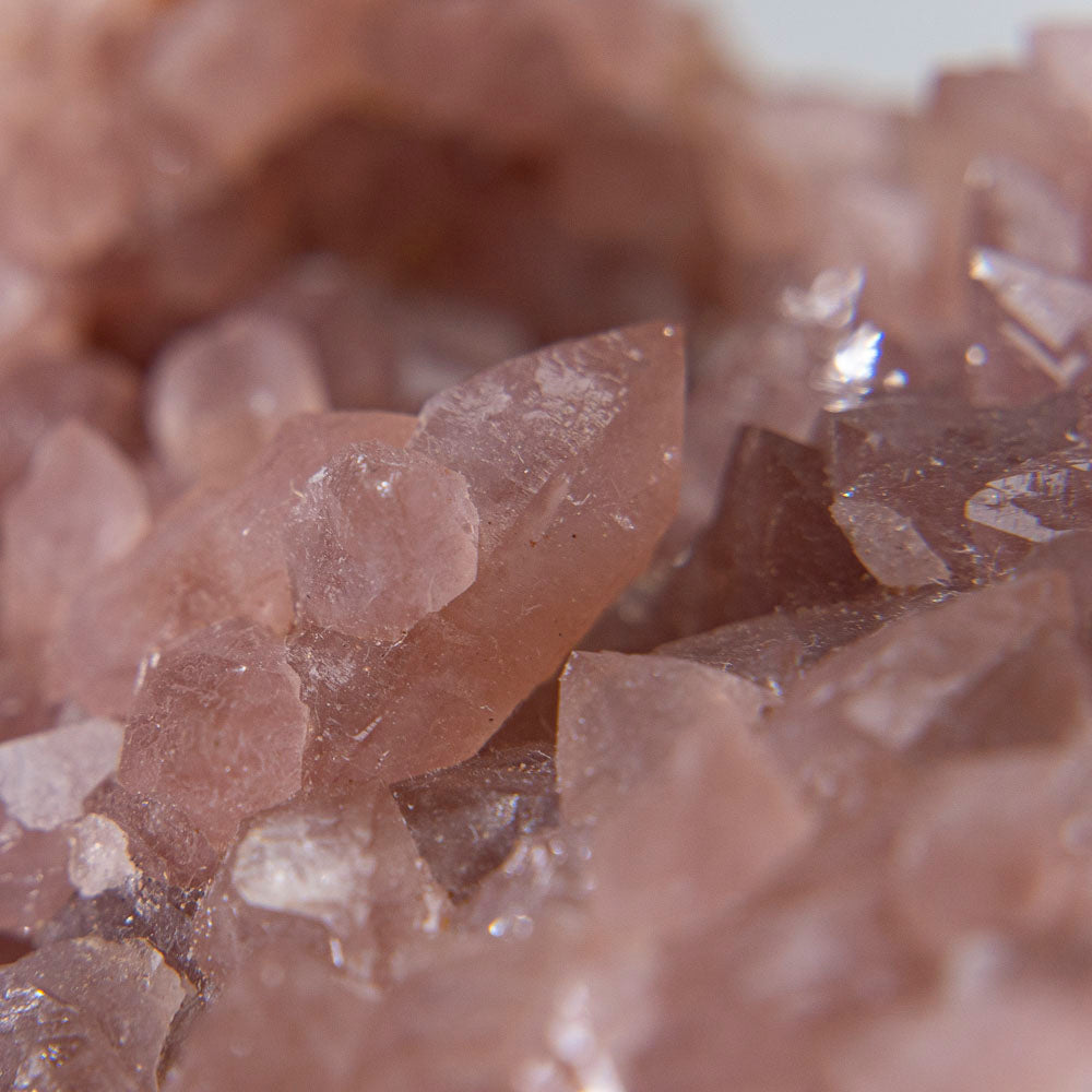 Pink Amethyst Geode Cluster from Neuquean Argentina (310.9 grams)
