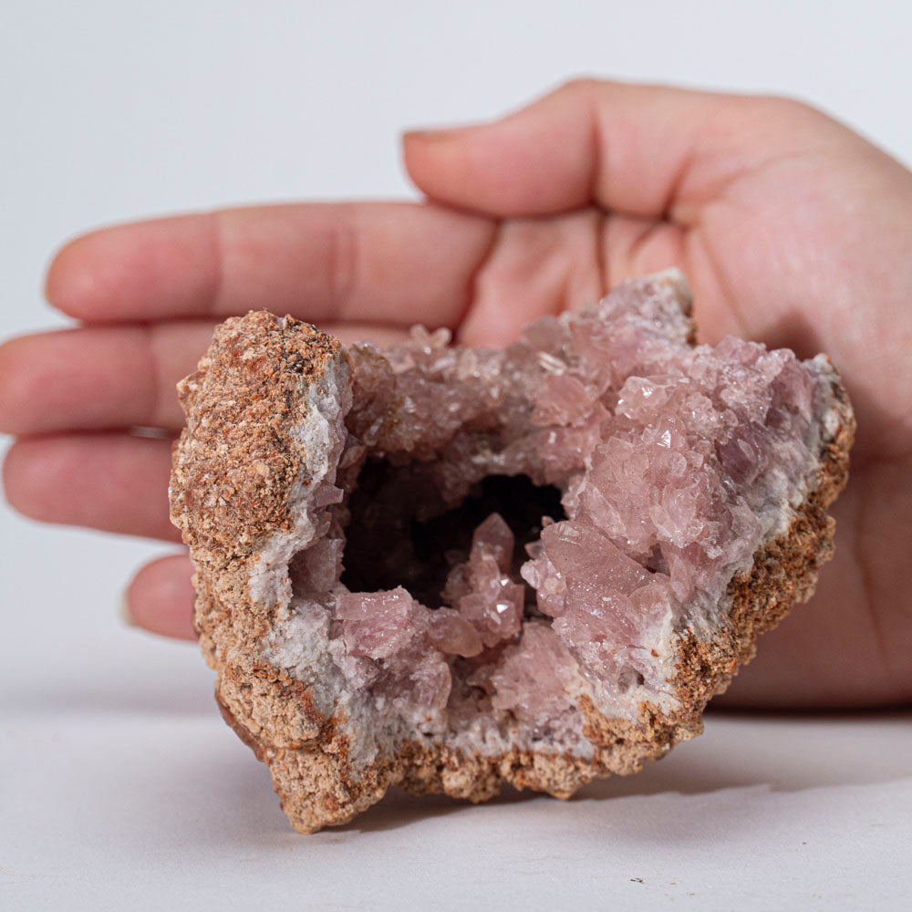 Pink Amethyst Geode Cluster from Neuquean Argentina (310 grams)