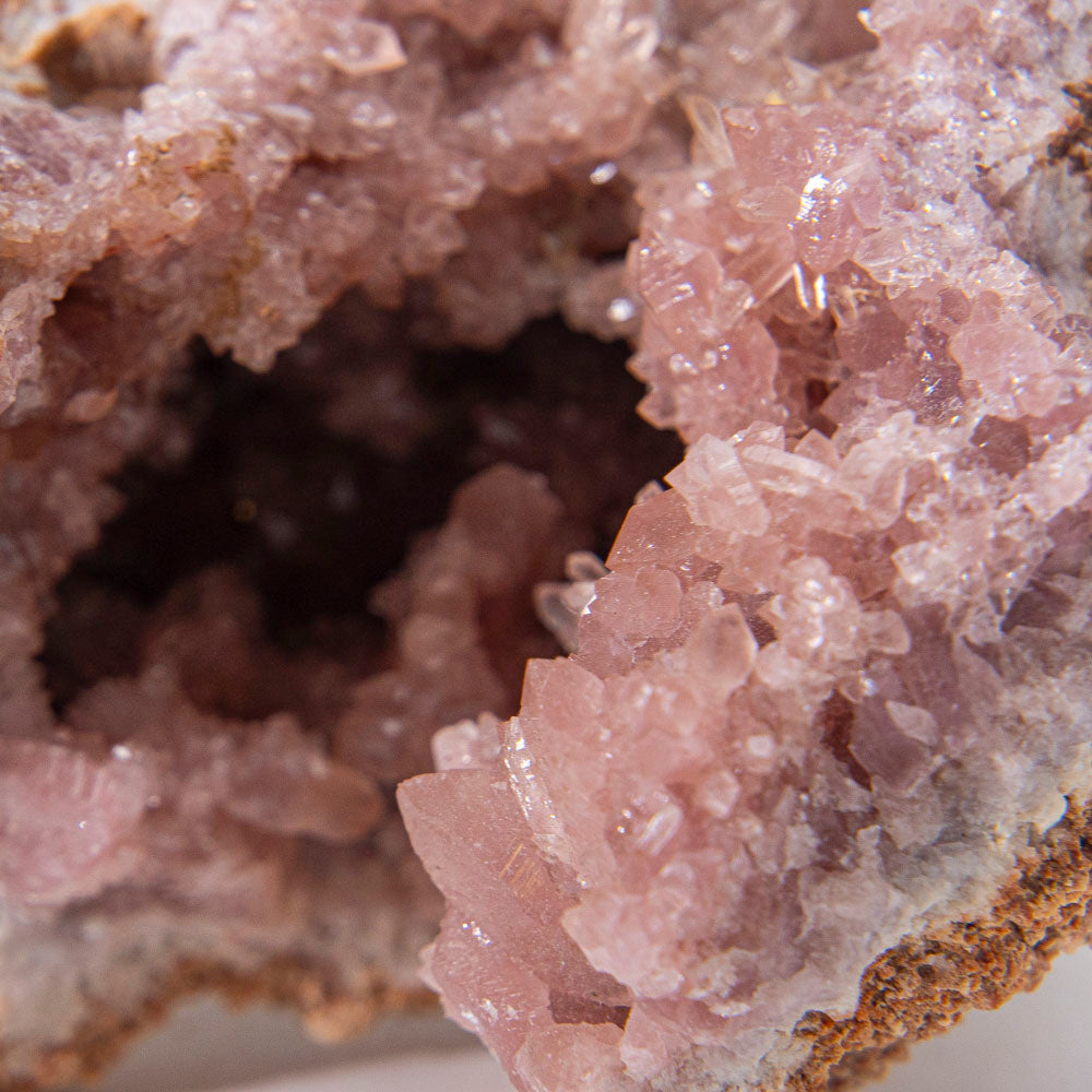 Pink Amethyst Geode Cluster from Neuquean Argentina (310 grams)