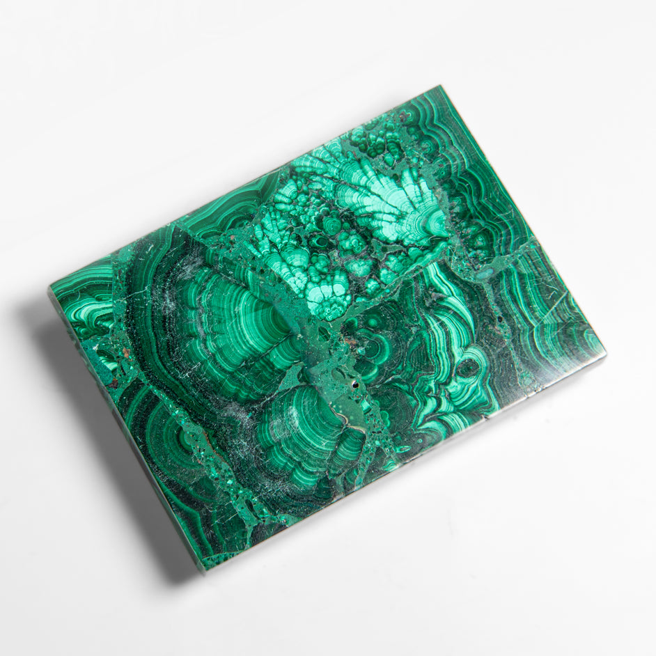 Genuine Malachite Jewelry Box (1.4 lbs)
