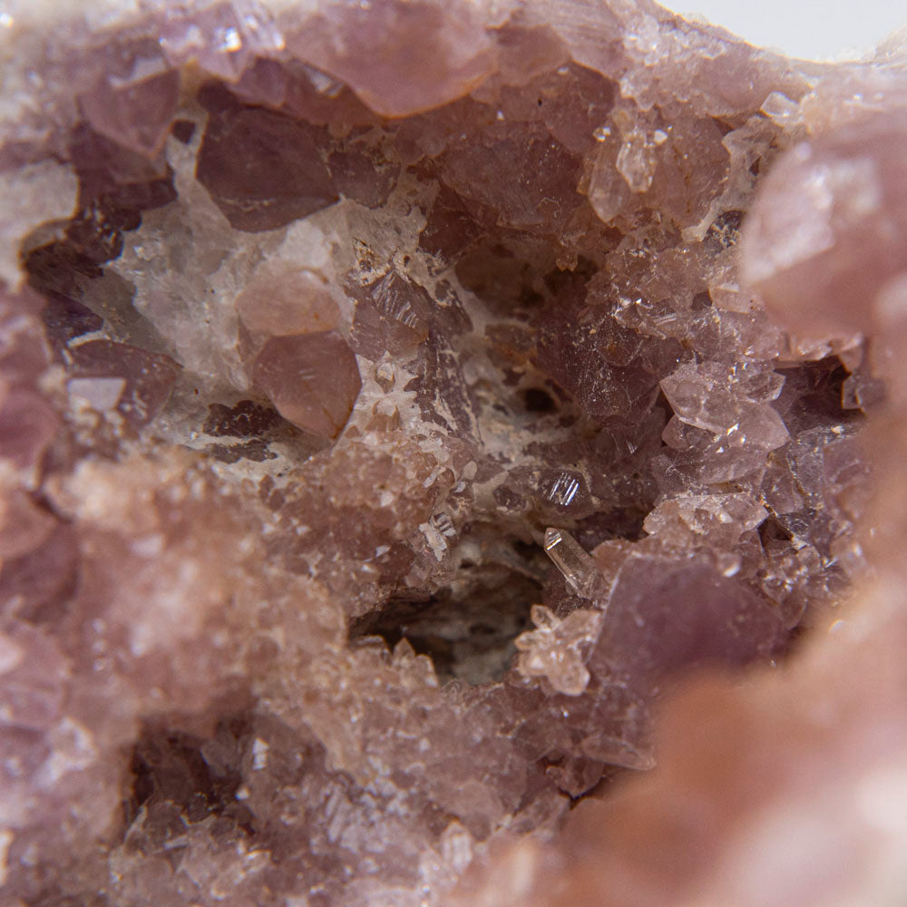 Pink Amethyst Geode Cluster from Neuquean Argentina (256.4 grams)