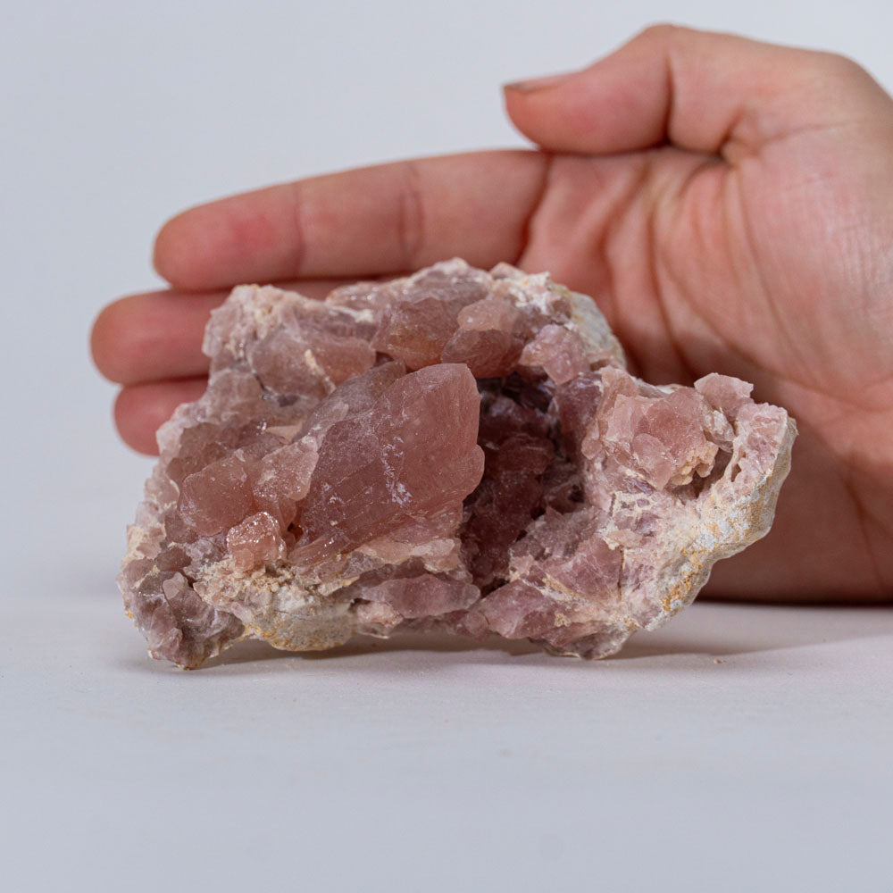 Pink Amethyst Geode Cluster from Neuquean Argentina (252.6 grams)