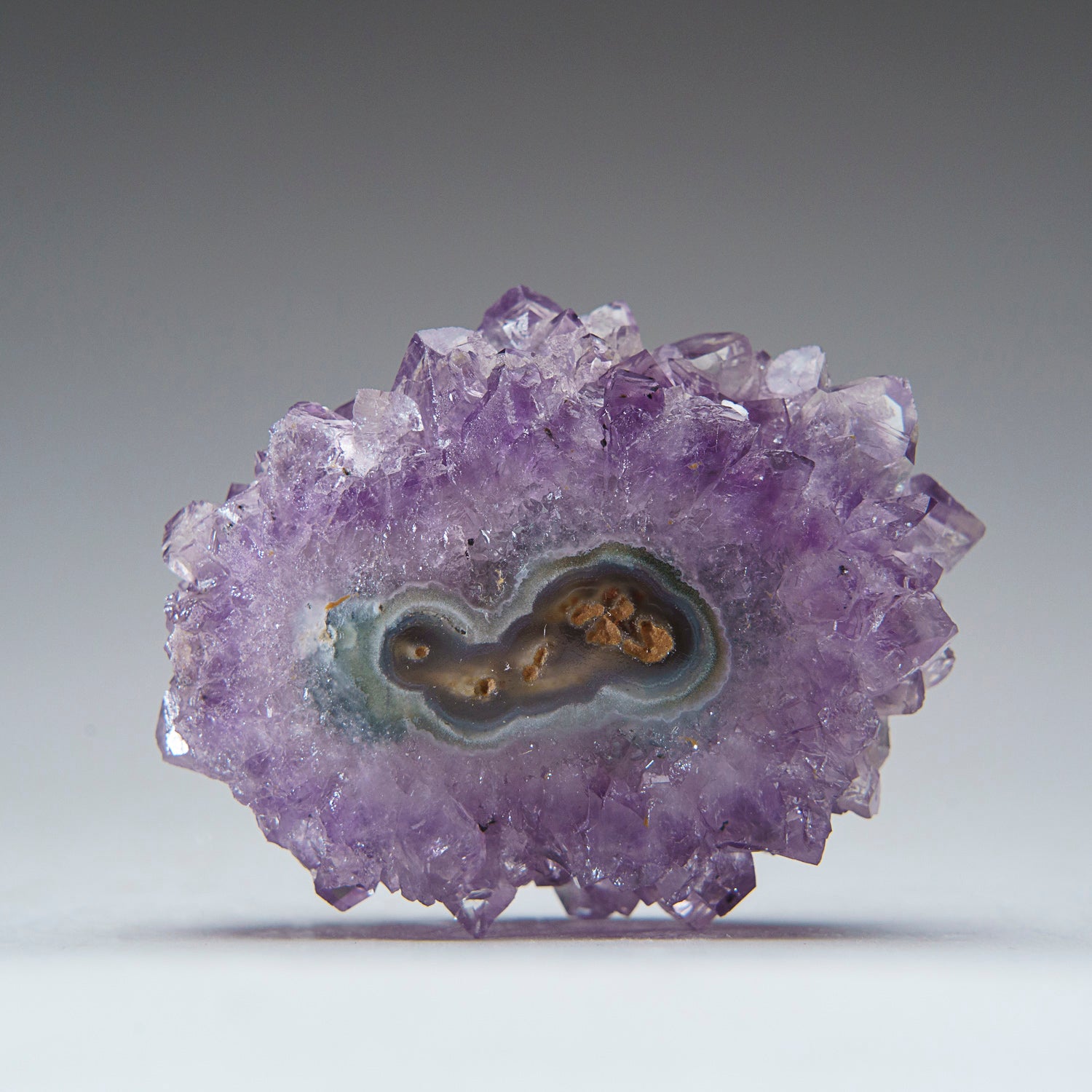 Amethyst Stalactite Slice from Uruguay (114.1 grams)