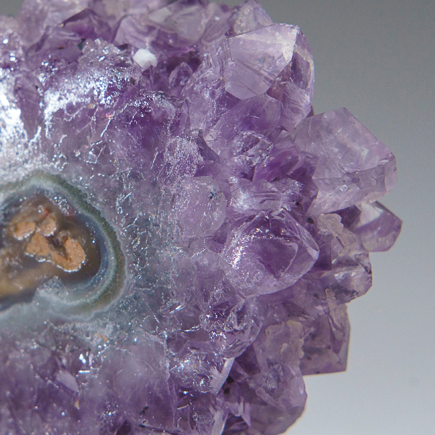 Amethyst Stalactite Slice from Uruguay (114.1 grams)