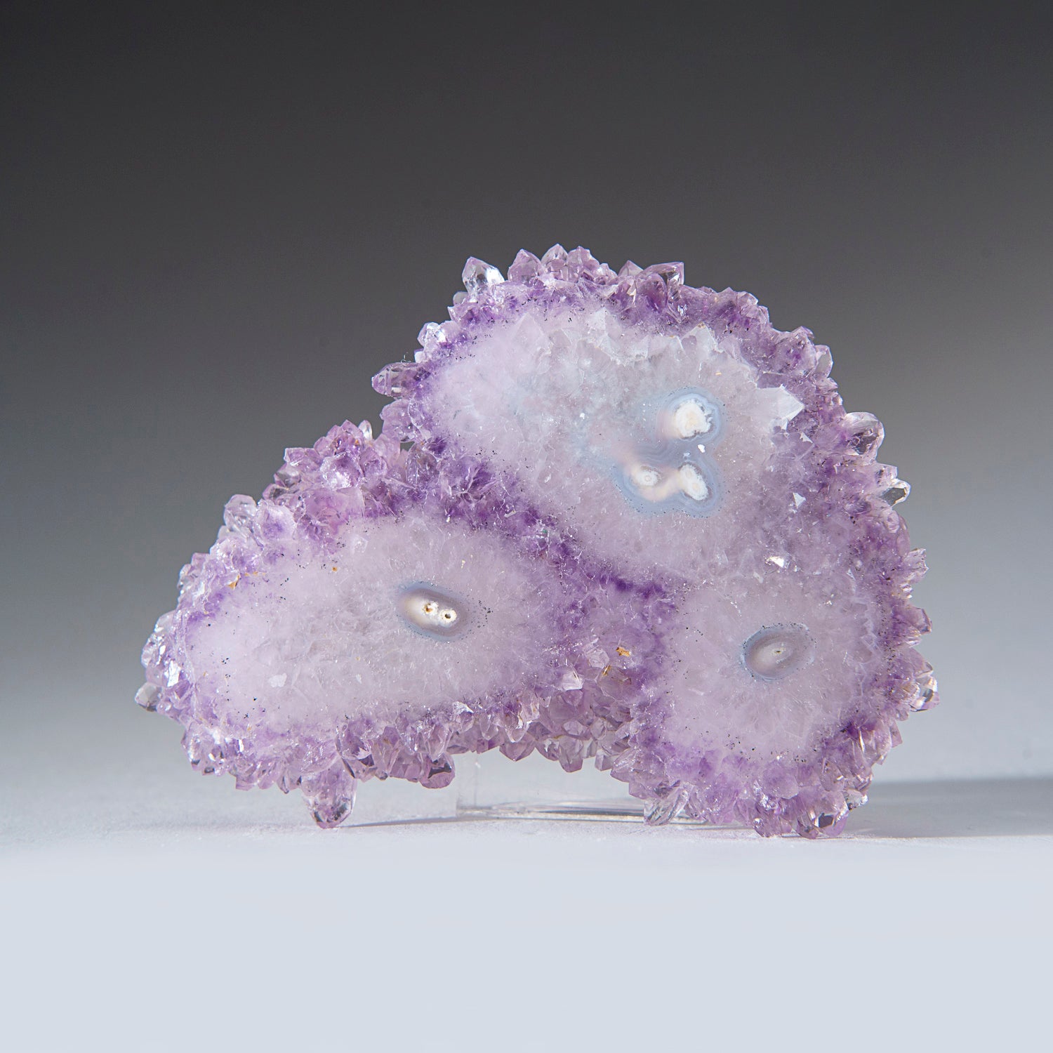 Amethyst Stalactite Slice from Uruguay (231.7 grams)