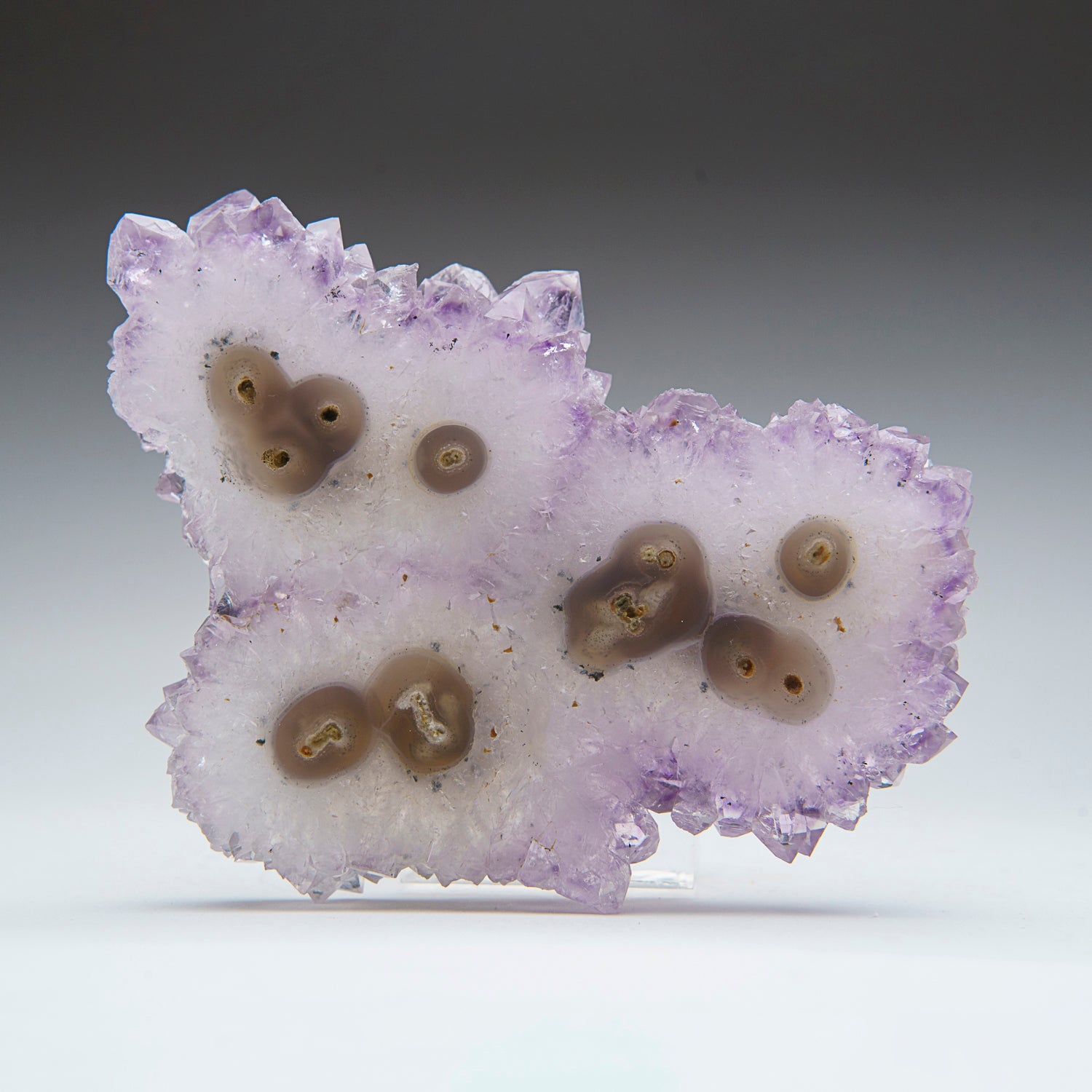 Amethyst Stalactite Slice from Uruguay (259.8 grams)